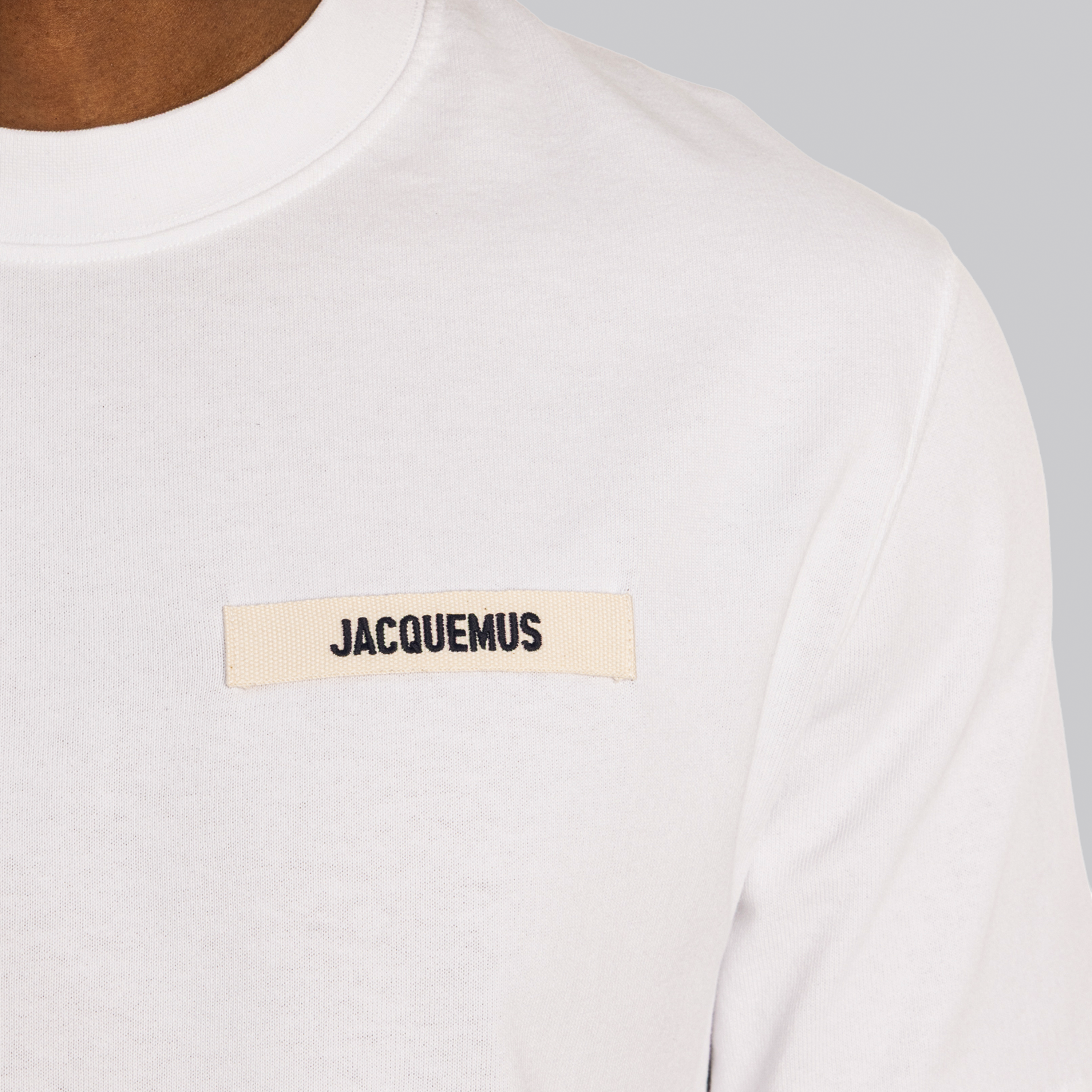 Camiseta Blanco Jacquemus Le Tshirt Gros Grain