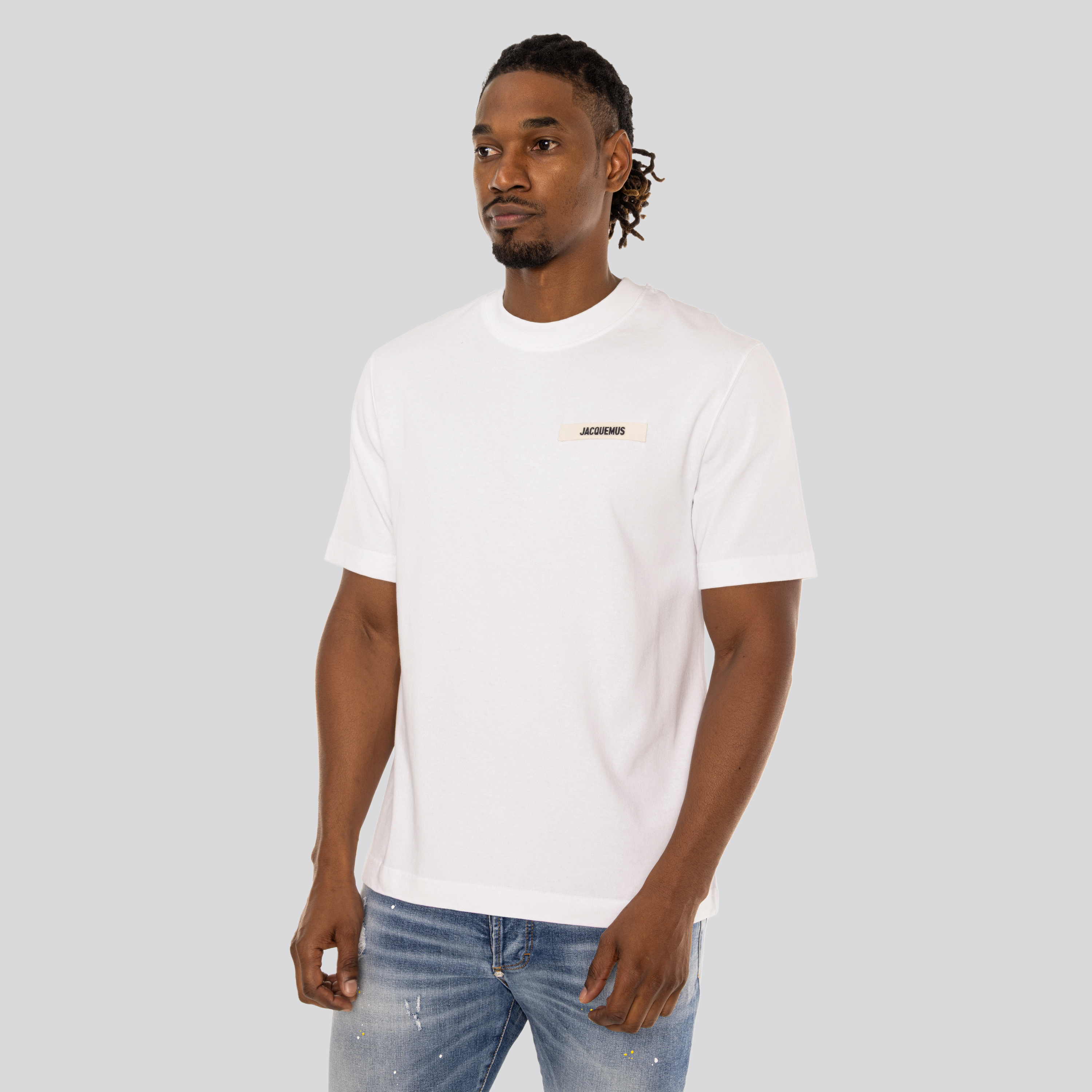Camiseta Blanco Jacquemus Le Tshirt Gros Grain
