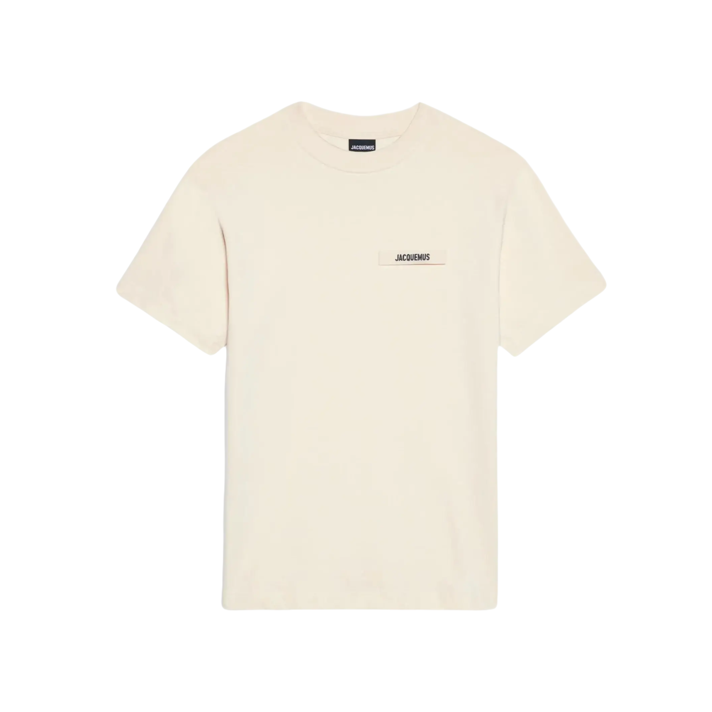Camiseta Beige Jacquemus Le Tshirt Gros Grain