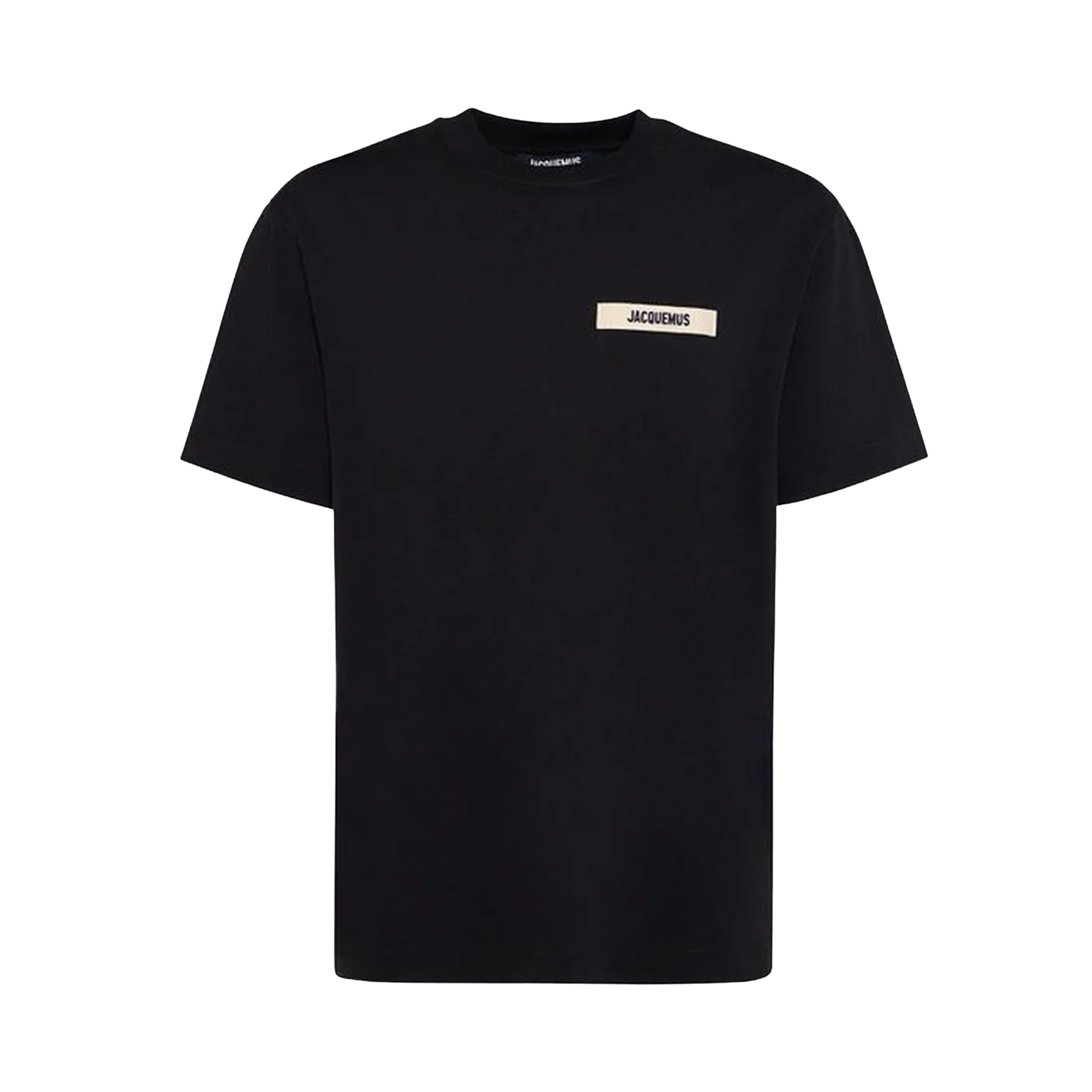 Camiseta Negro Jacquemus Le Tshirt Gros Grain