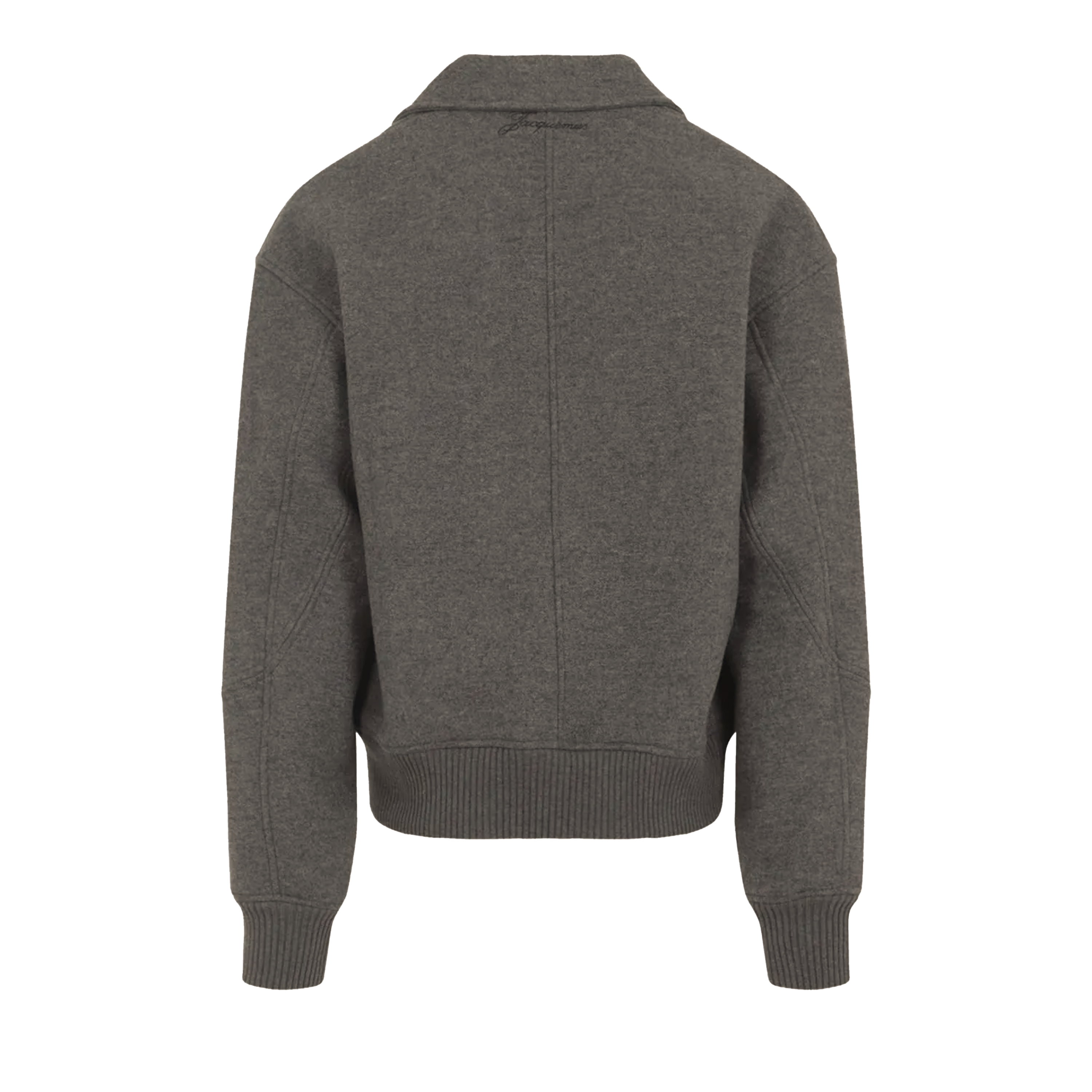 Chaqueta Gris Jacquemus Le Bomber Feltro
