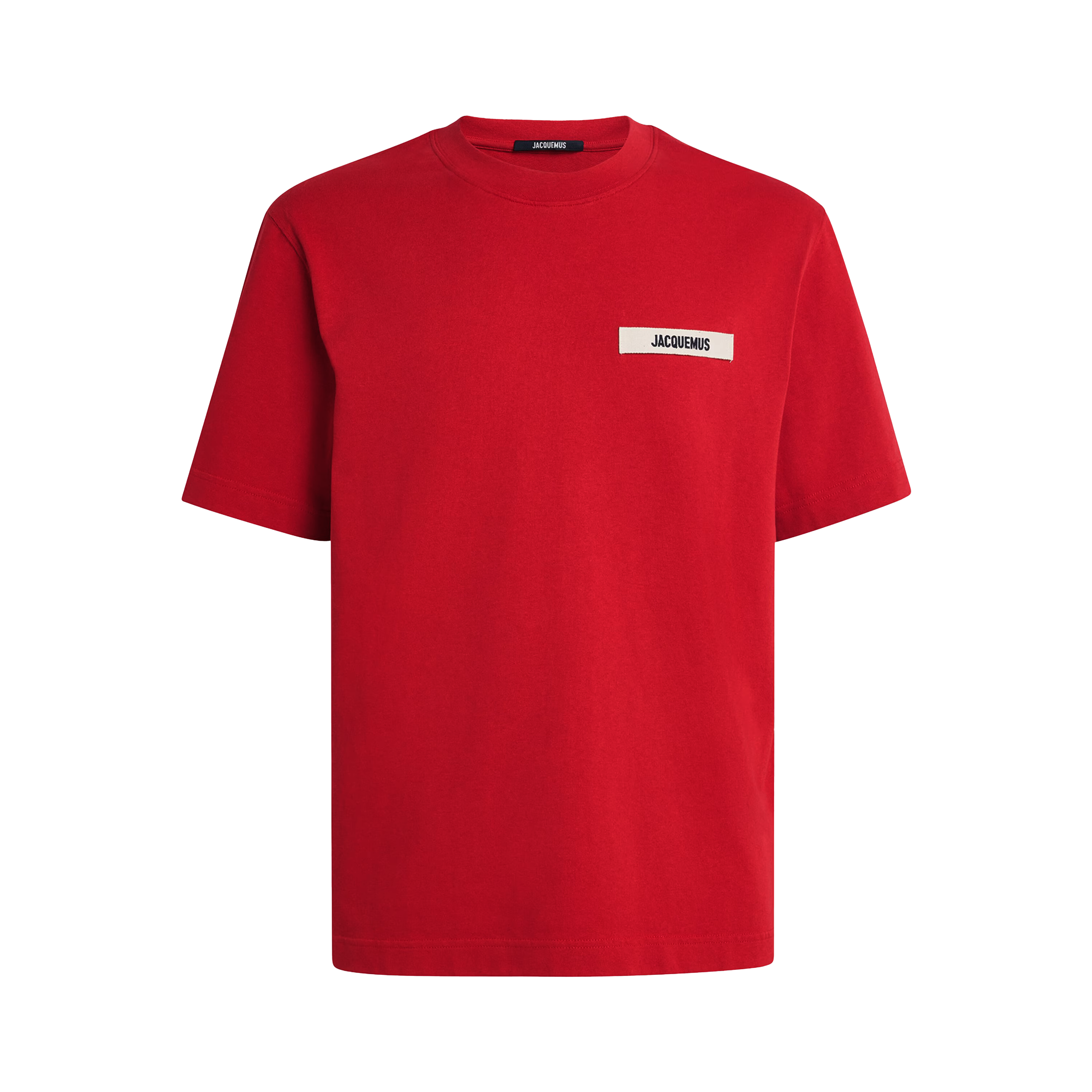 Camiseta Rojo Jacquemus Le Tshirt Gros Grain
