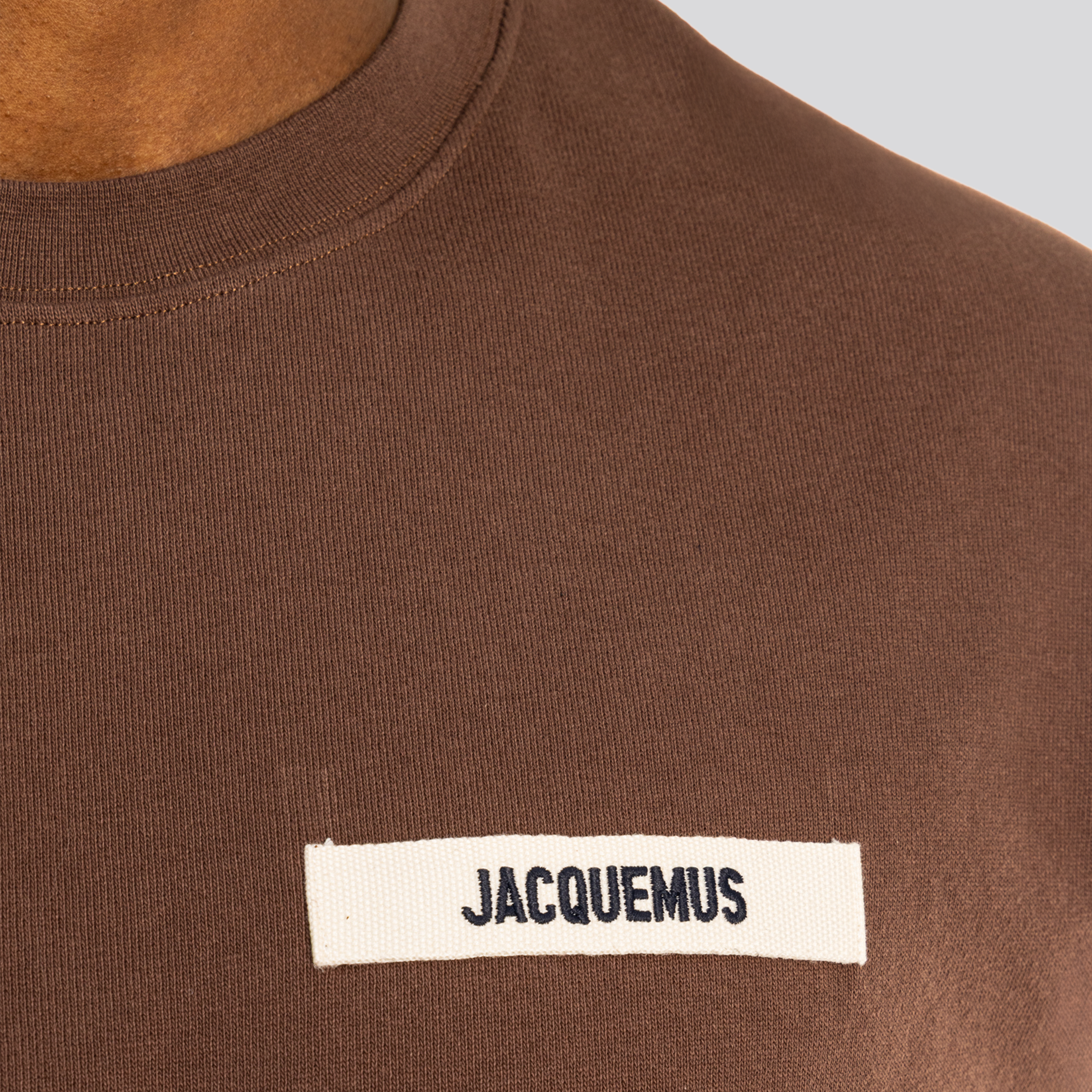 Camiseta Café Jacquemus Le Tshirt Gros Grain