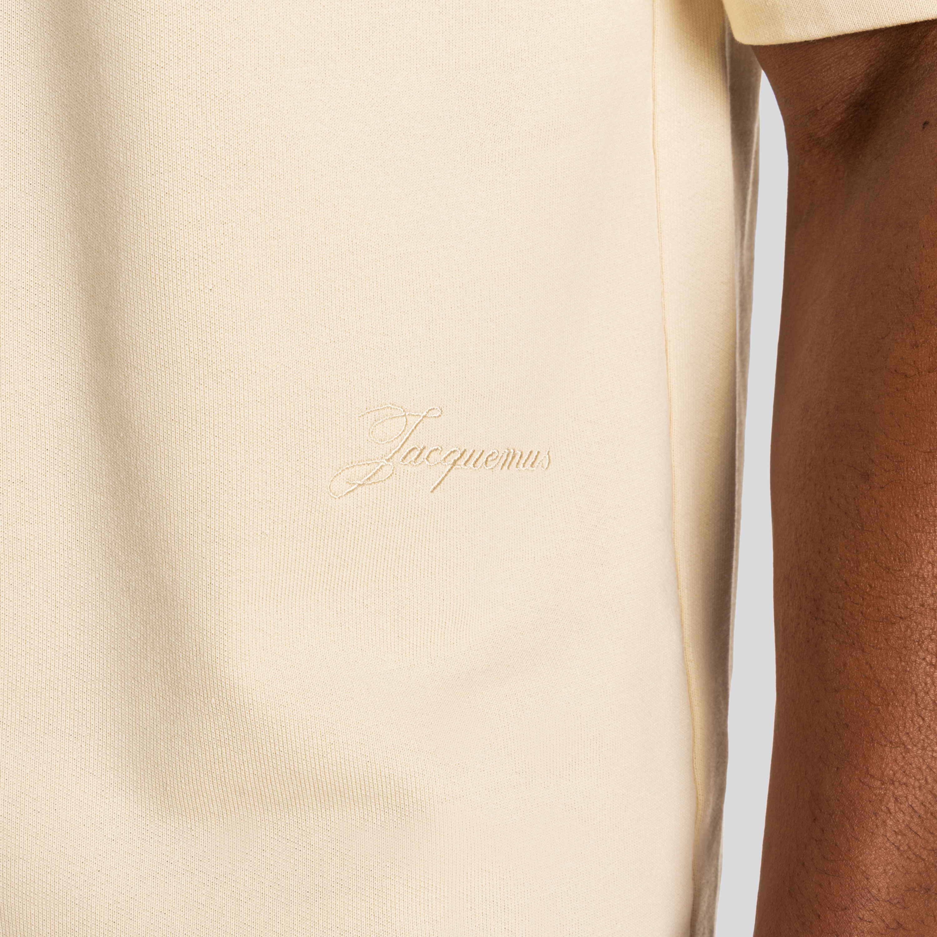 Camiseta Beige Jacquemus Le Tshirt Fino