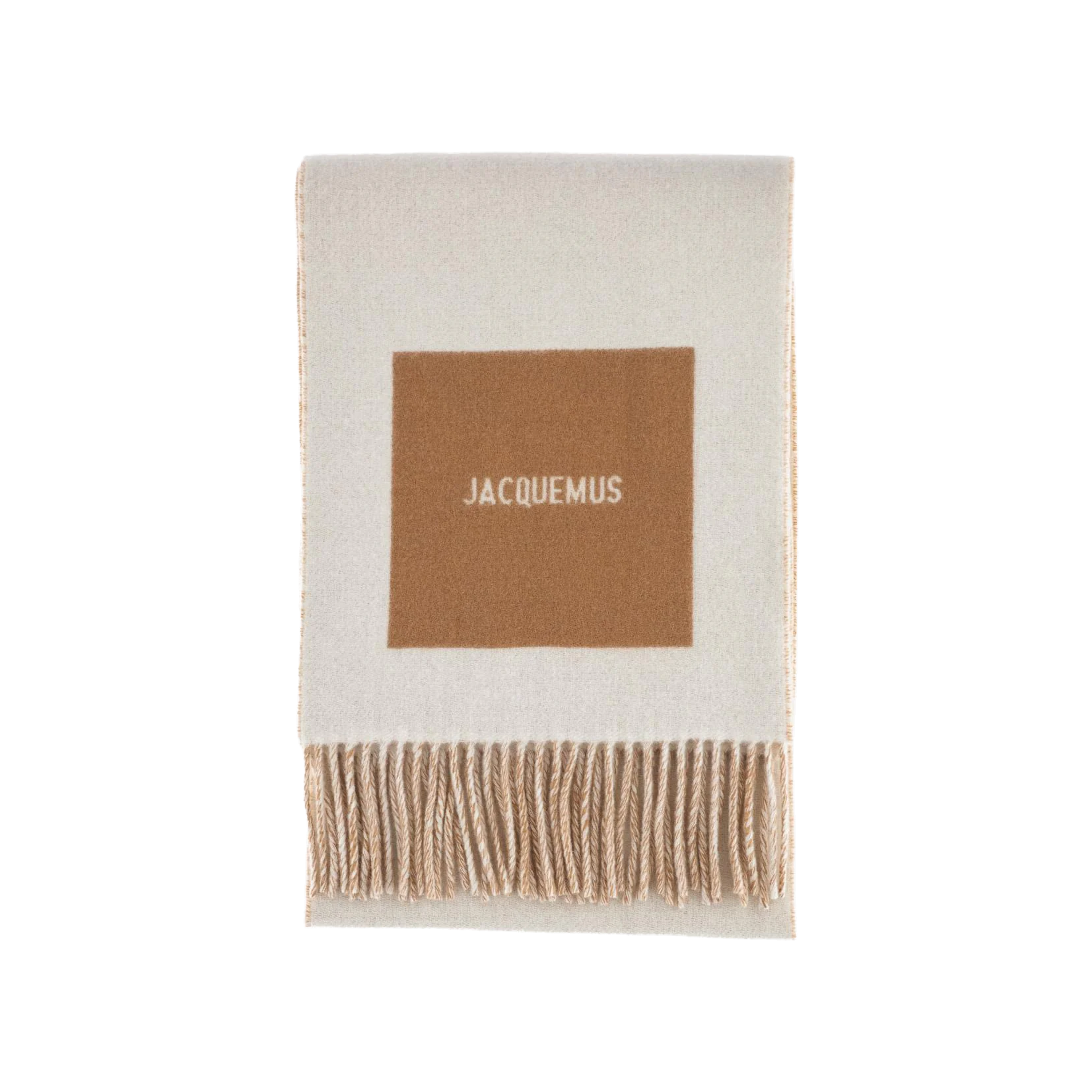 Bufanda Beige Jacquemus L'Echarpe Rond Carre