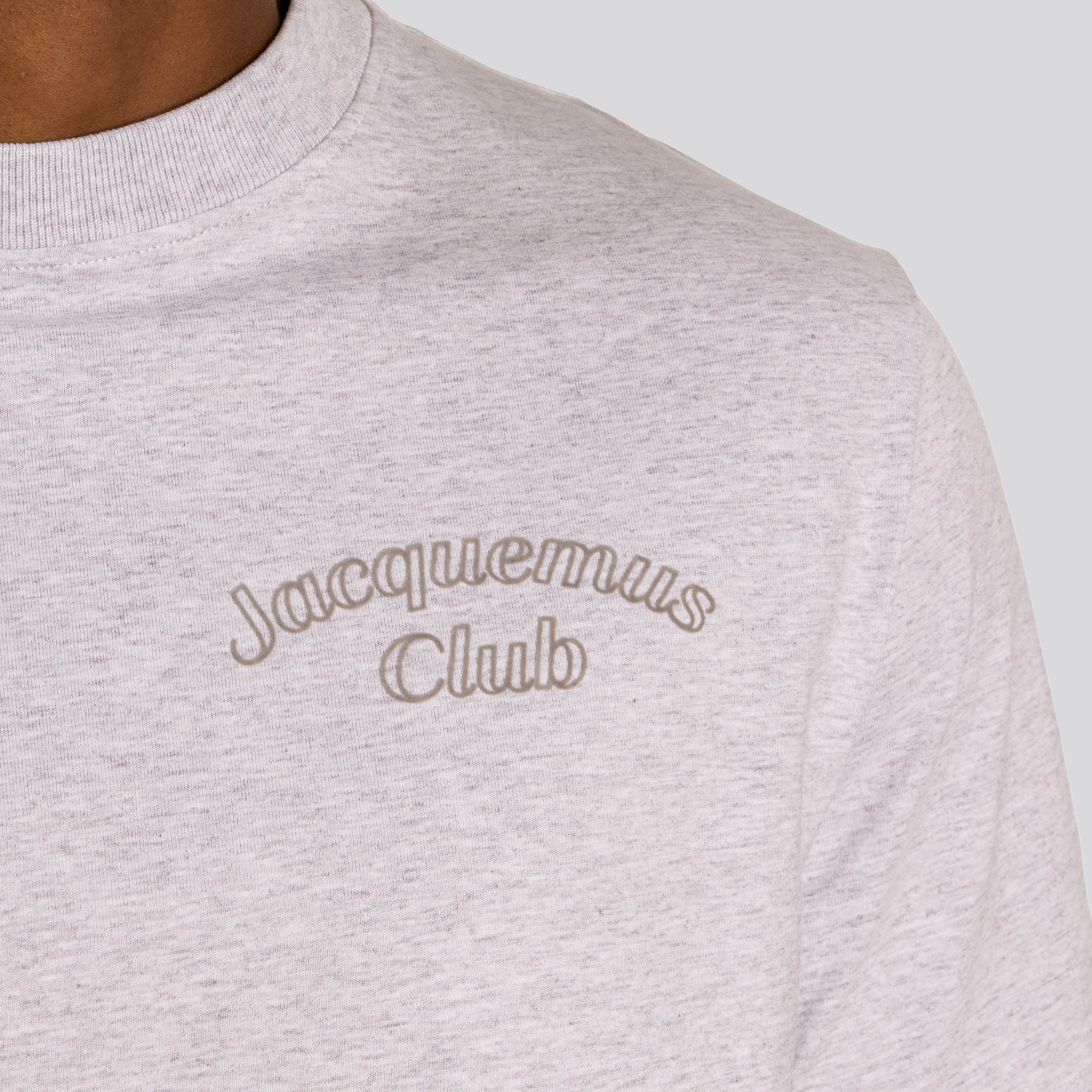 Camiseta Gris Jacquemus Le Tshirt Club