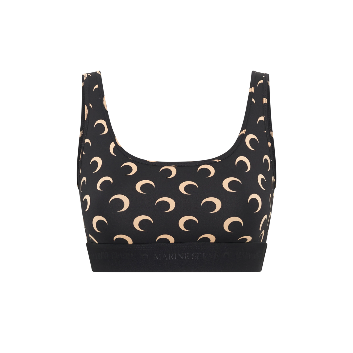 Top Deportivo Negro Marine Serre Moon Printed