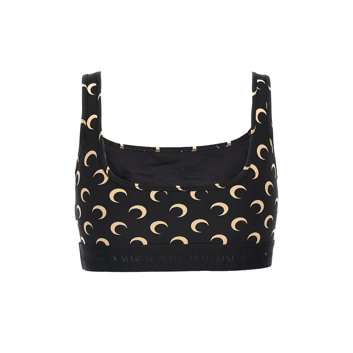 Top Deportivo Negro Marine Serre Moon Printed