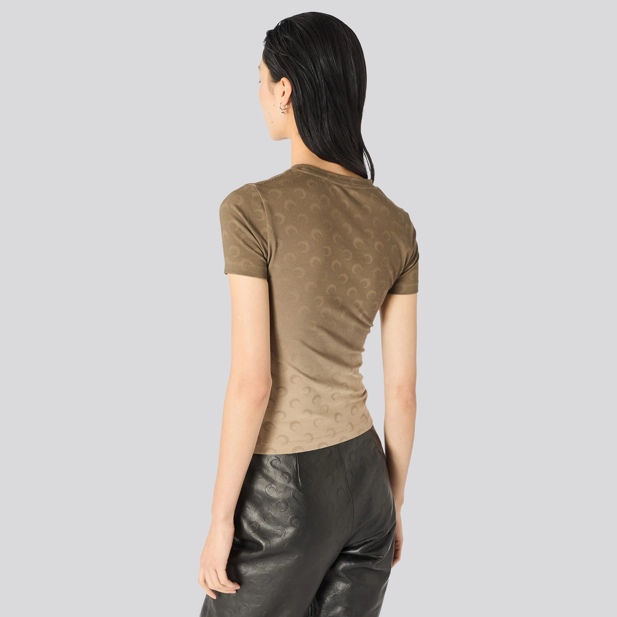 Camiseta Beige Marine Serre Faded Moon