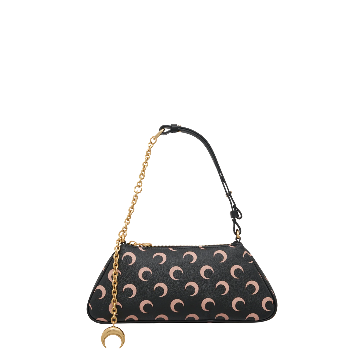 Cartera Negra Marine Serre Inverse Moon Canvas