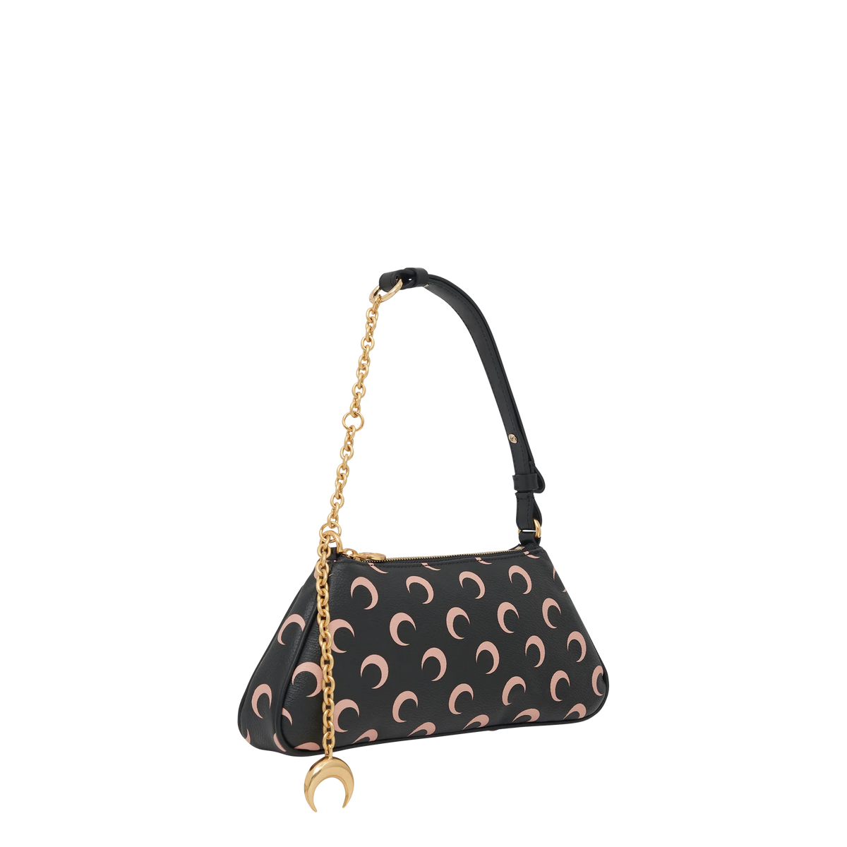 Cartera Negra Marine Serre Inverse Moon Canvas