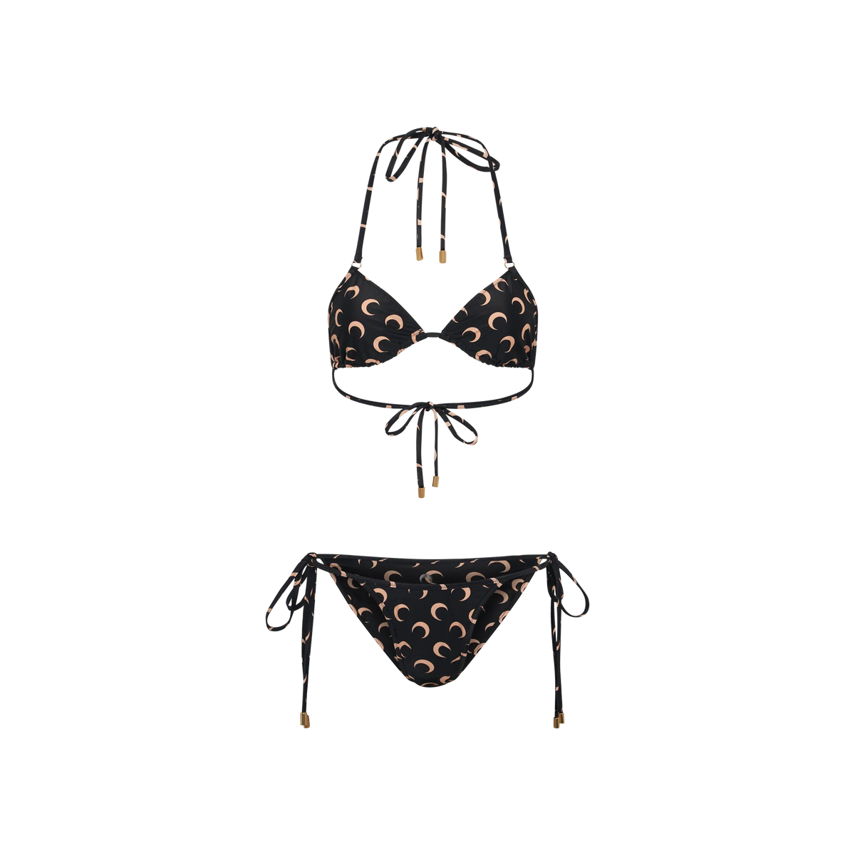 Bikini Negro Marine Serre Moon Printed