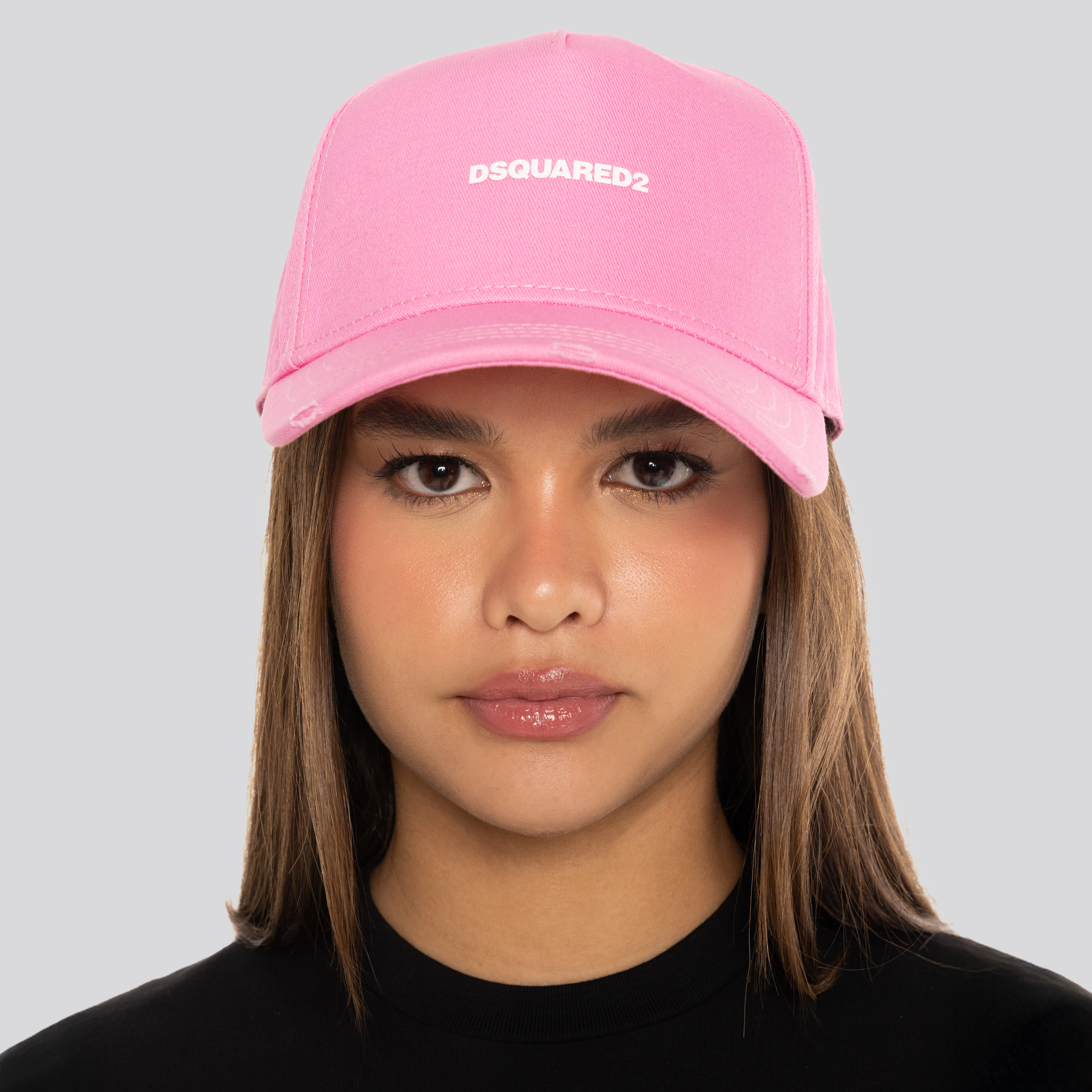 Gorra Fucsia Dsquared2 Logo