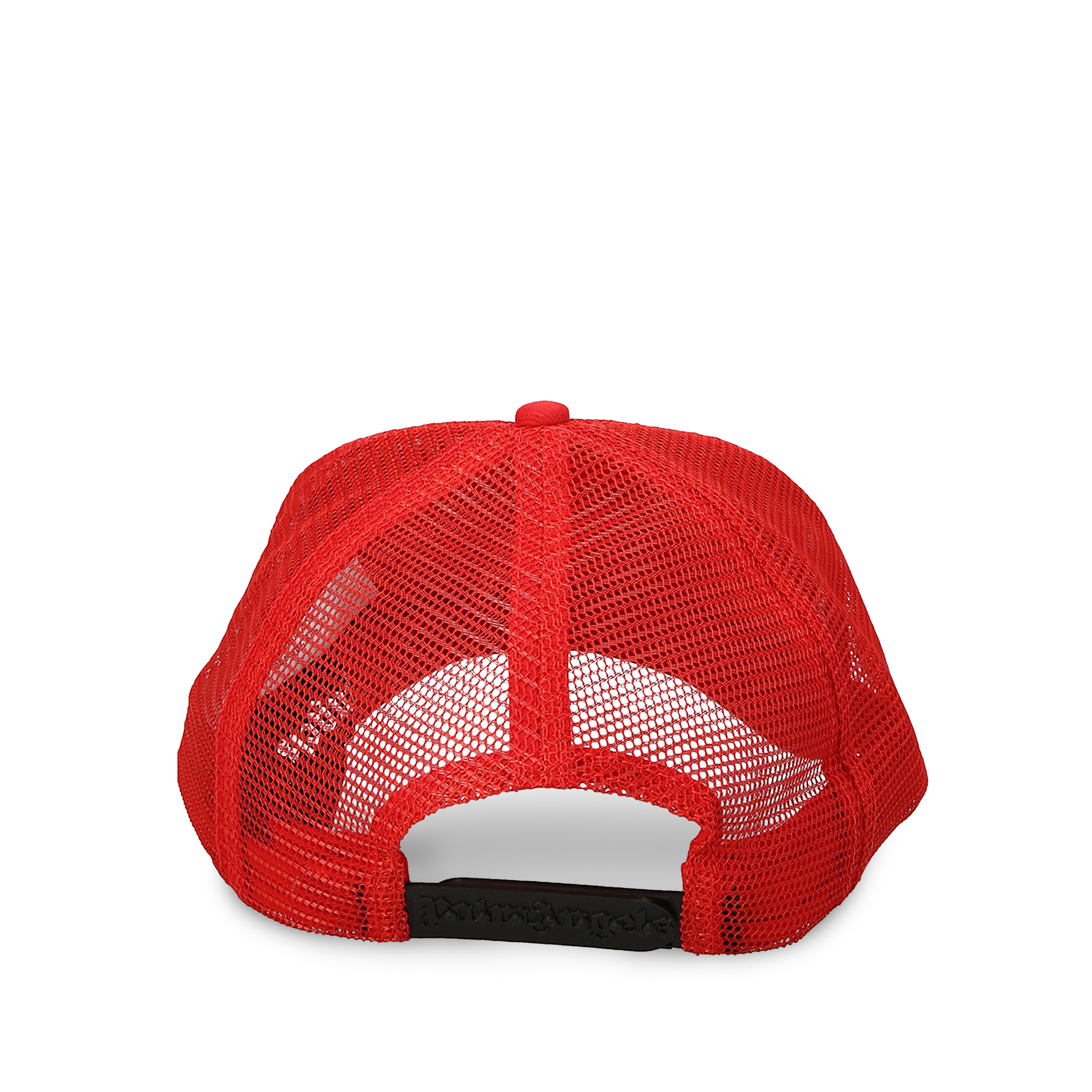 Gorra Rojo Palm Angels Curved Logo Mesh