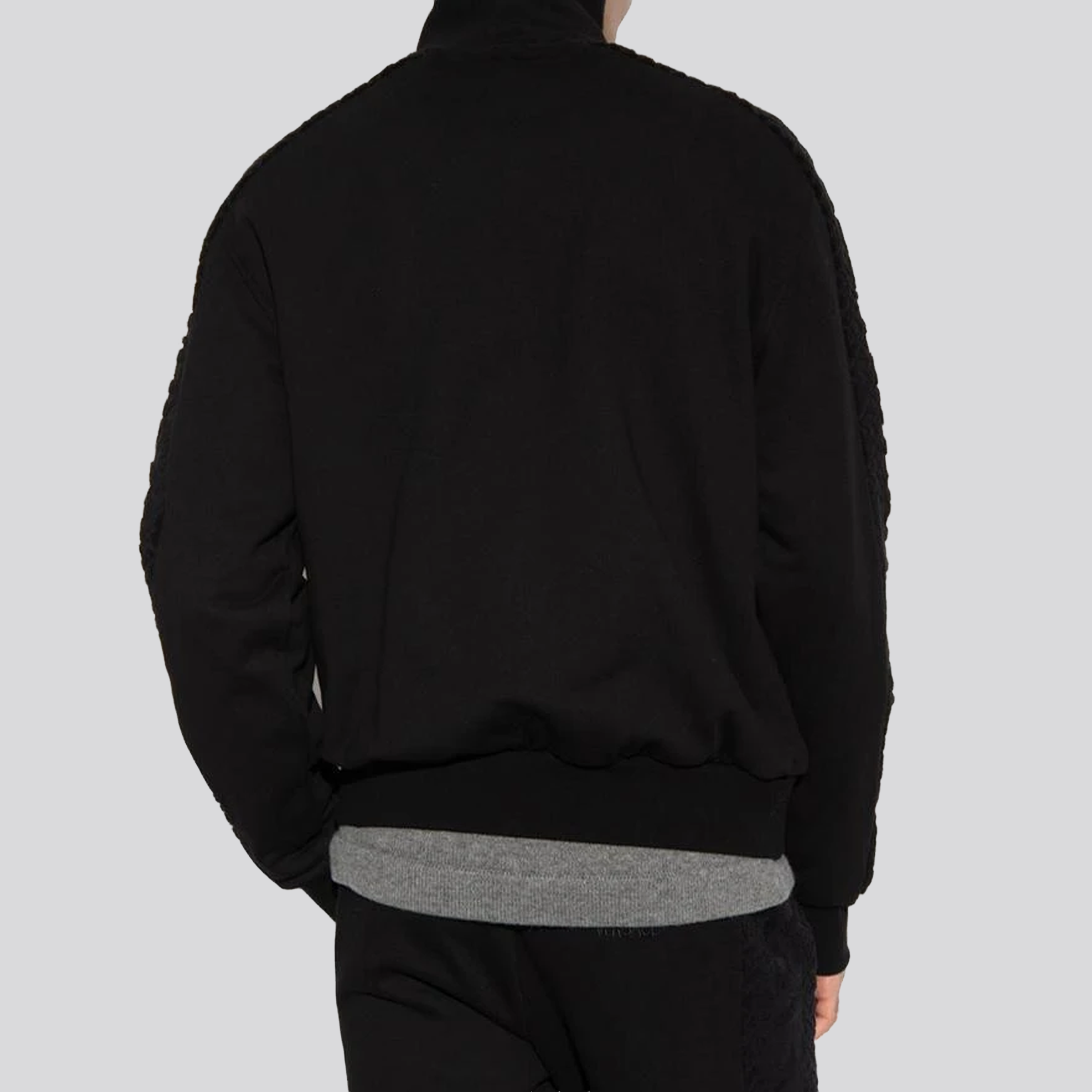 Chaqueta Negra Versace Jacket Black Versace