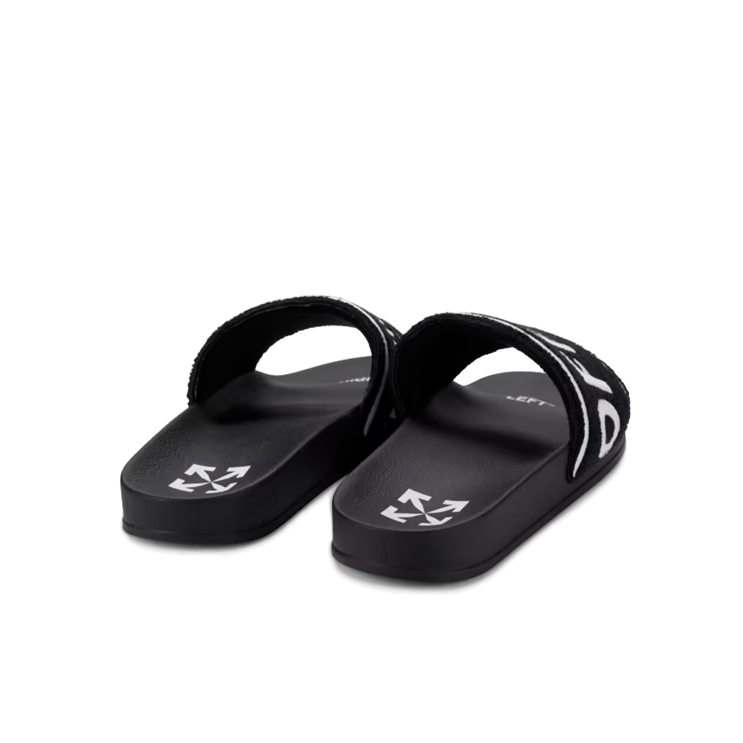 Sandalias Negras Off-White Weight Security