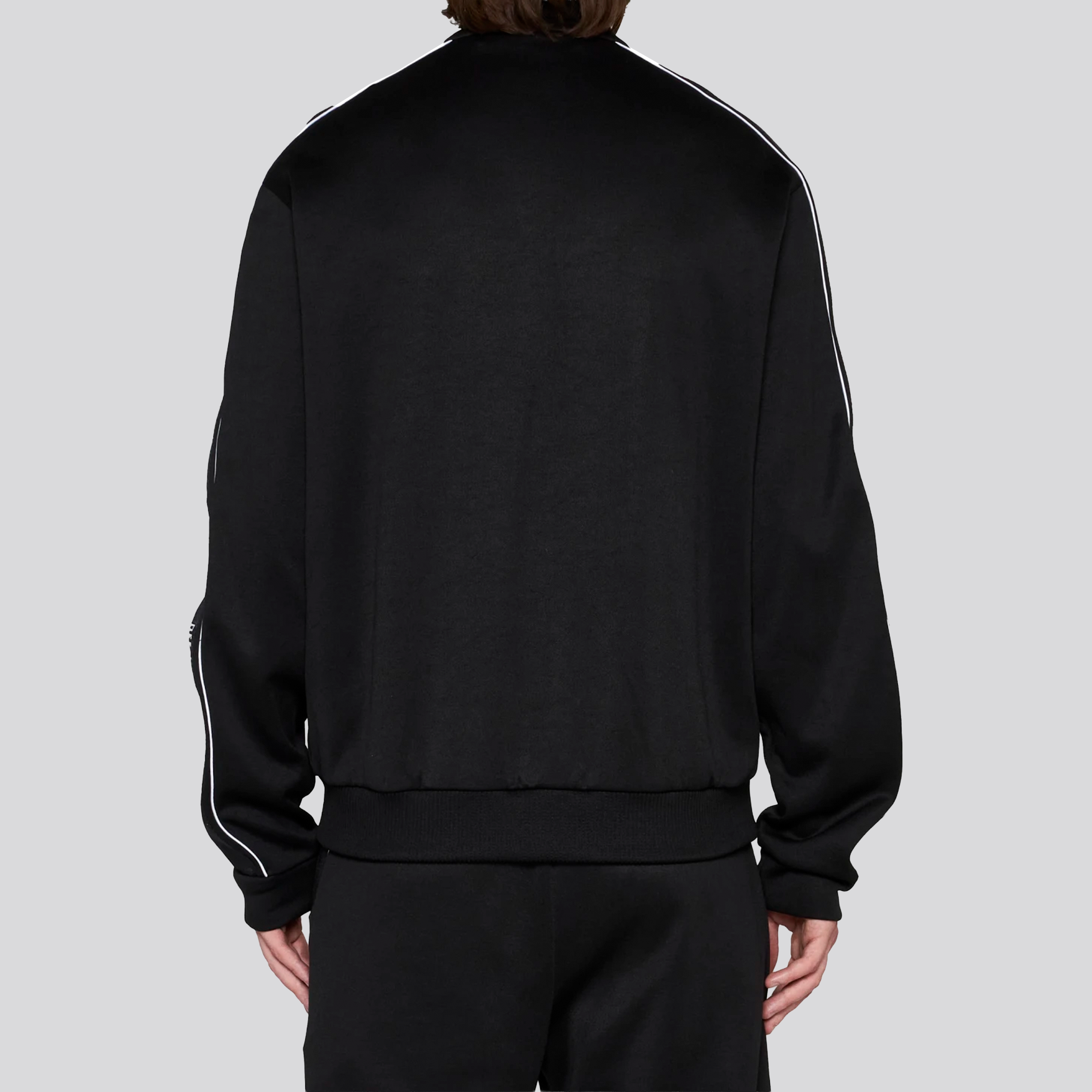 Chaqueta Negra Off-White Side Logo