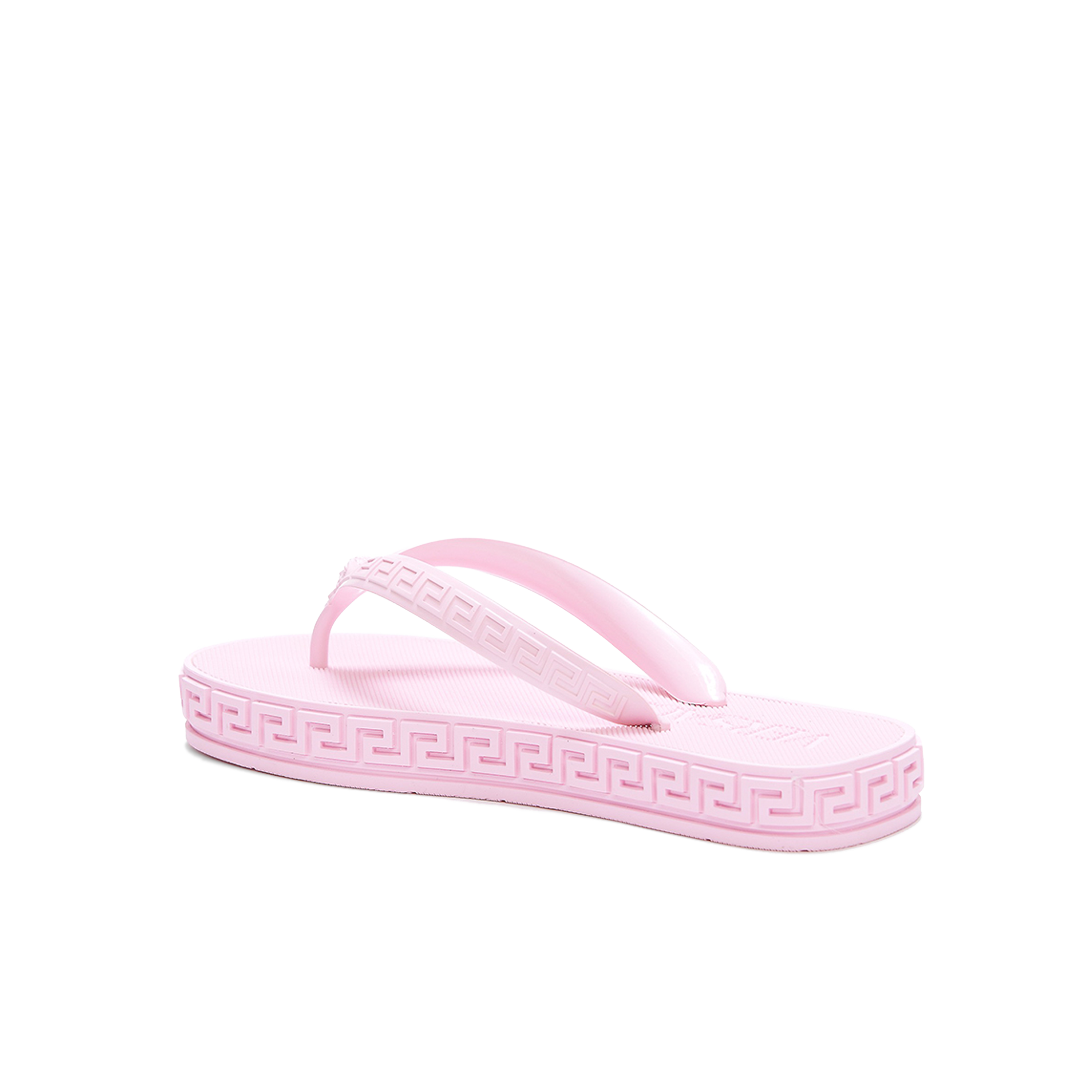 Sandalias Rosado Versace Rubber Thong