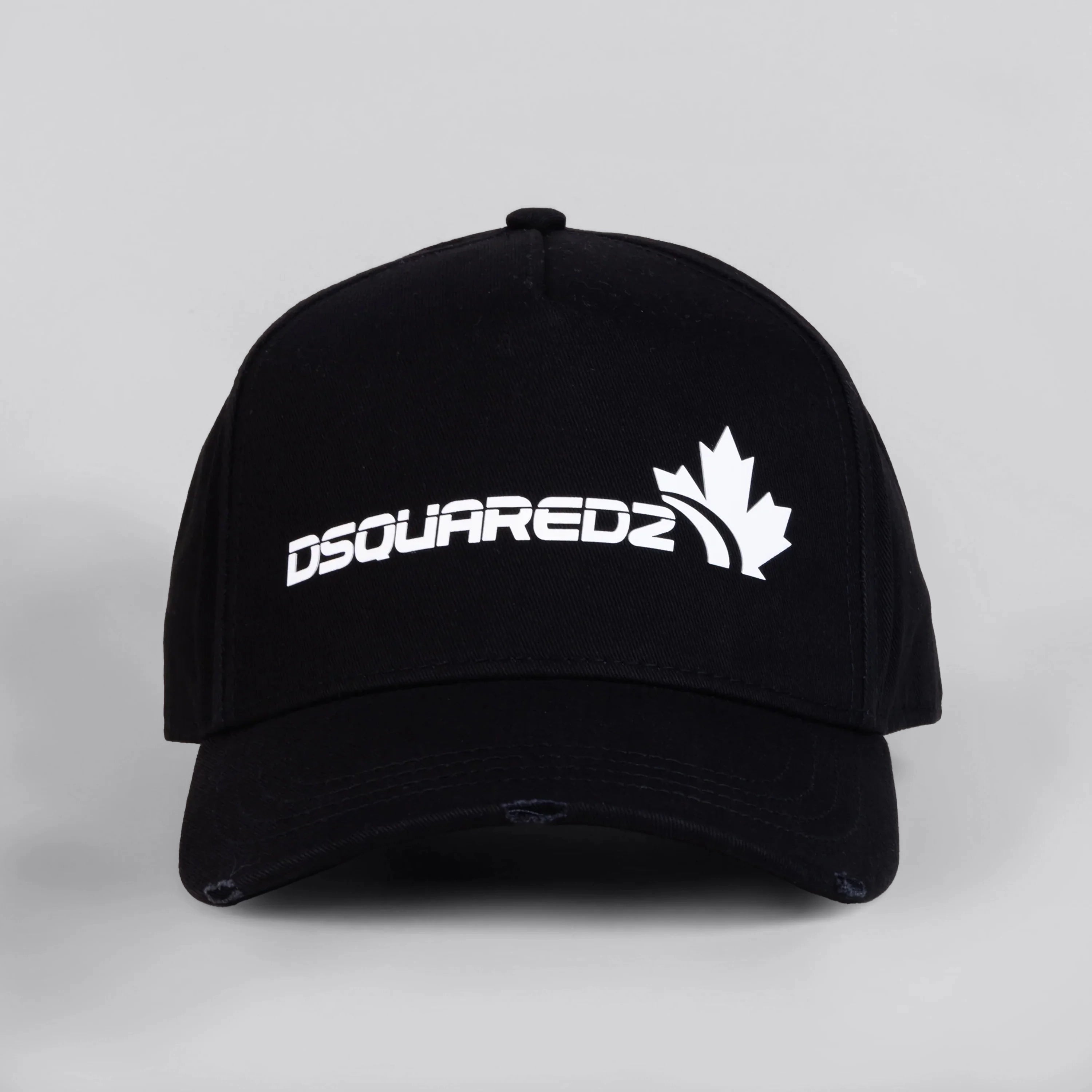 Gorra Negra Dsquared2 Leaf Logo