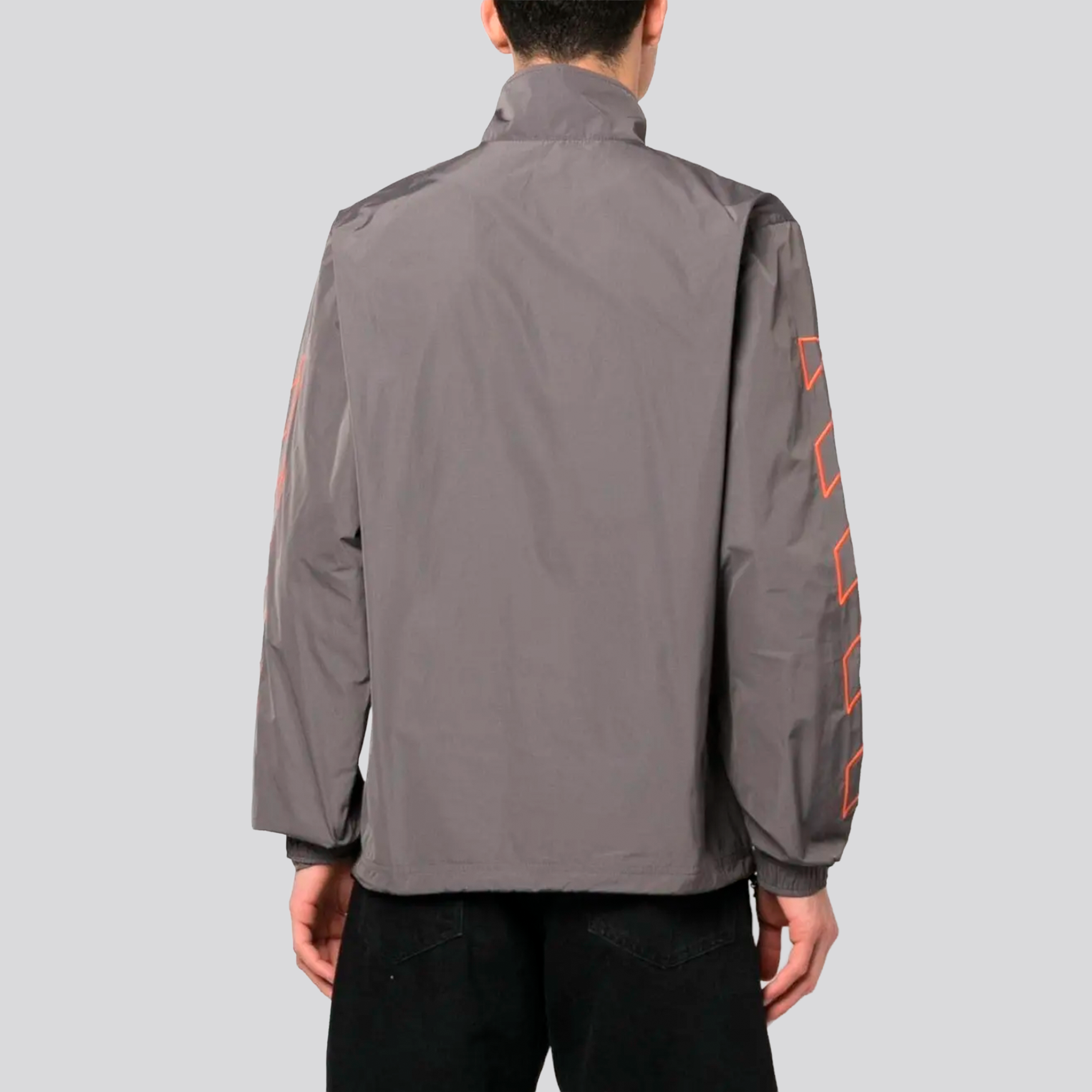 Chaqueta Gris Off-White Diag Outline Tracktop