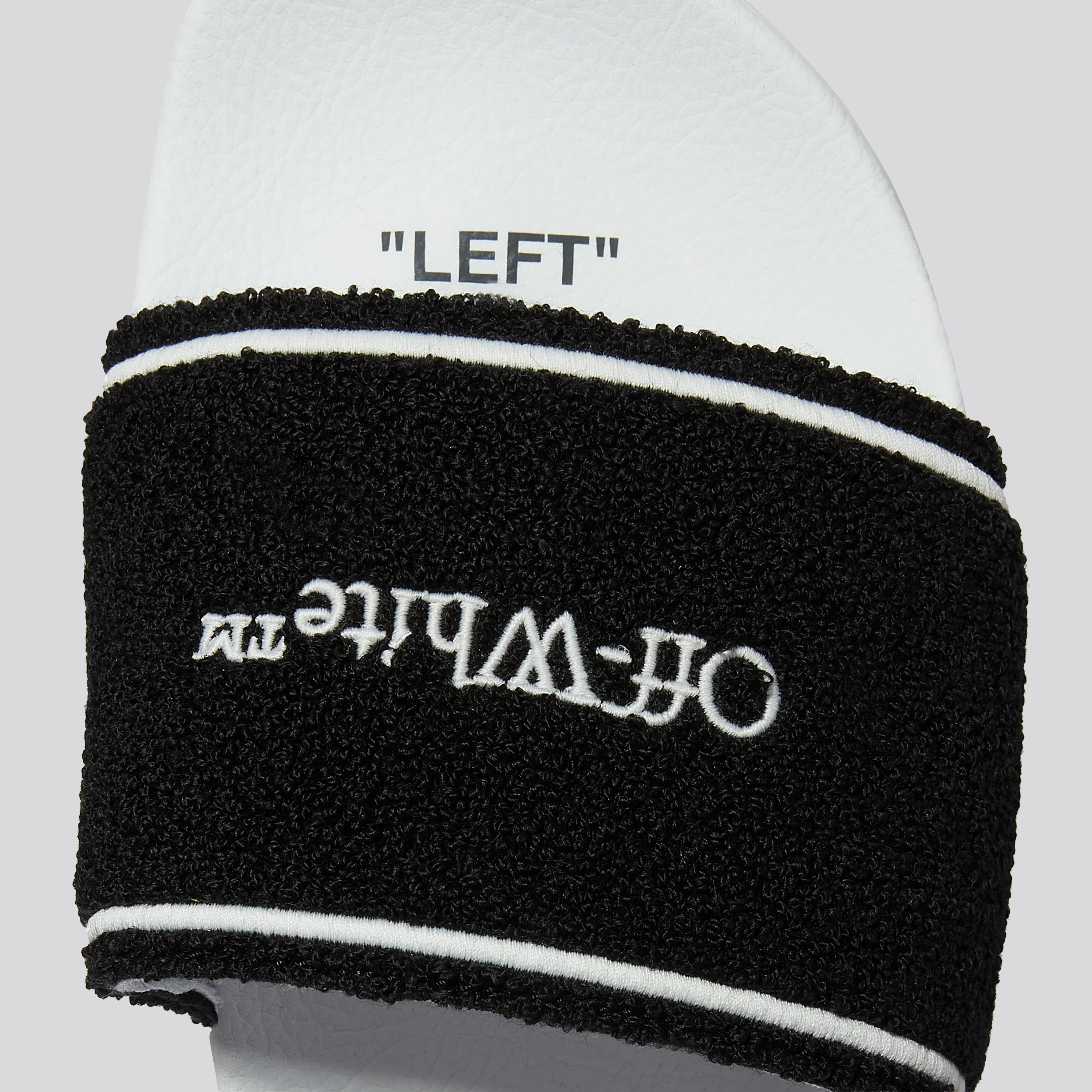 Sandalias Blancas Off-White Sandals White Logo Print