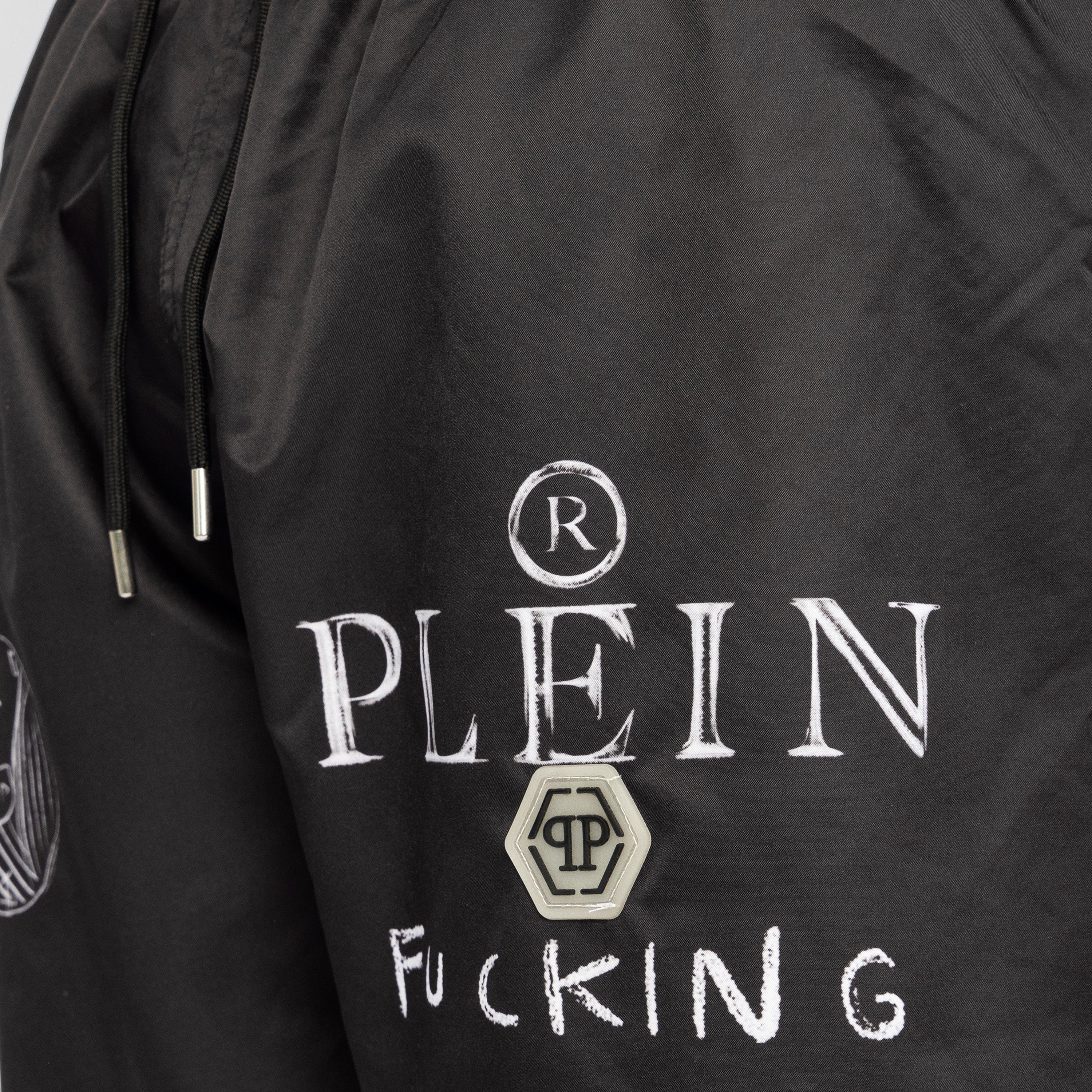 Pantaloneta Negra Philipp Plein Teddy Bear