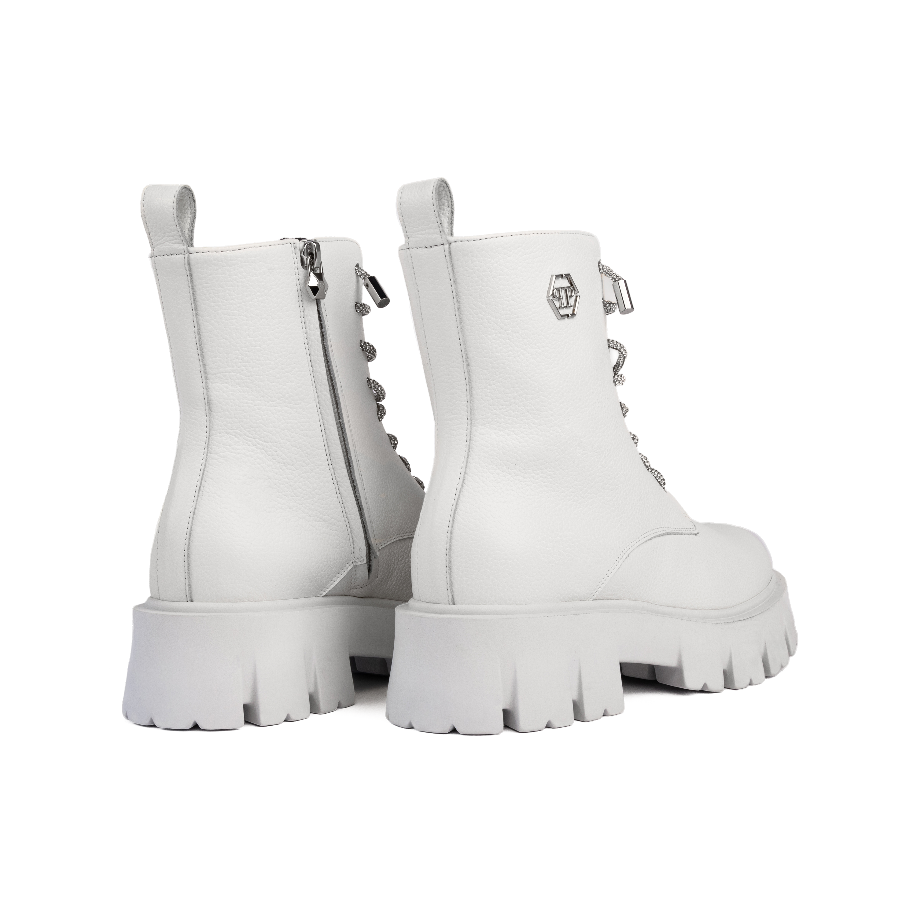 Botas Blancas Philipp Plein PP