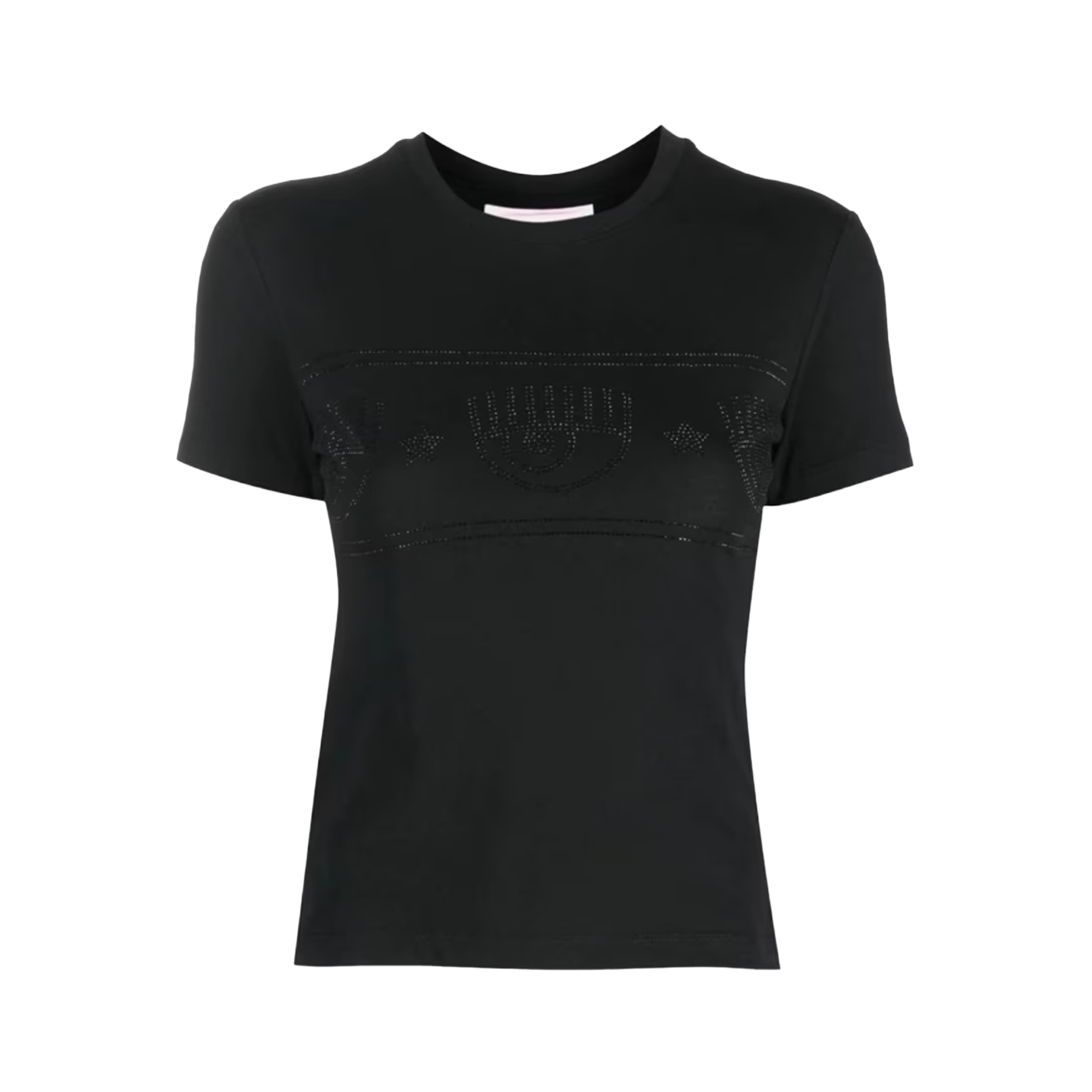 Camiseta Negra Chiara Ferragni Eye Like