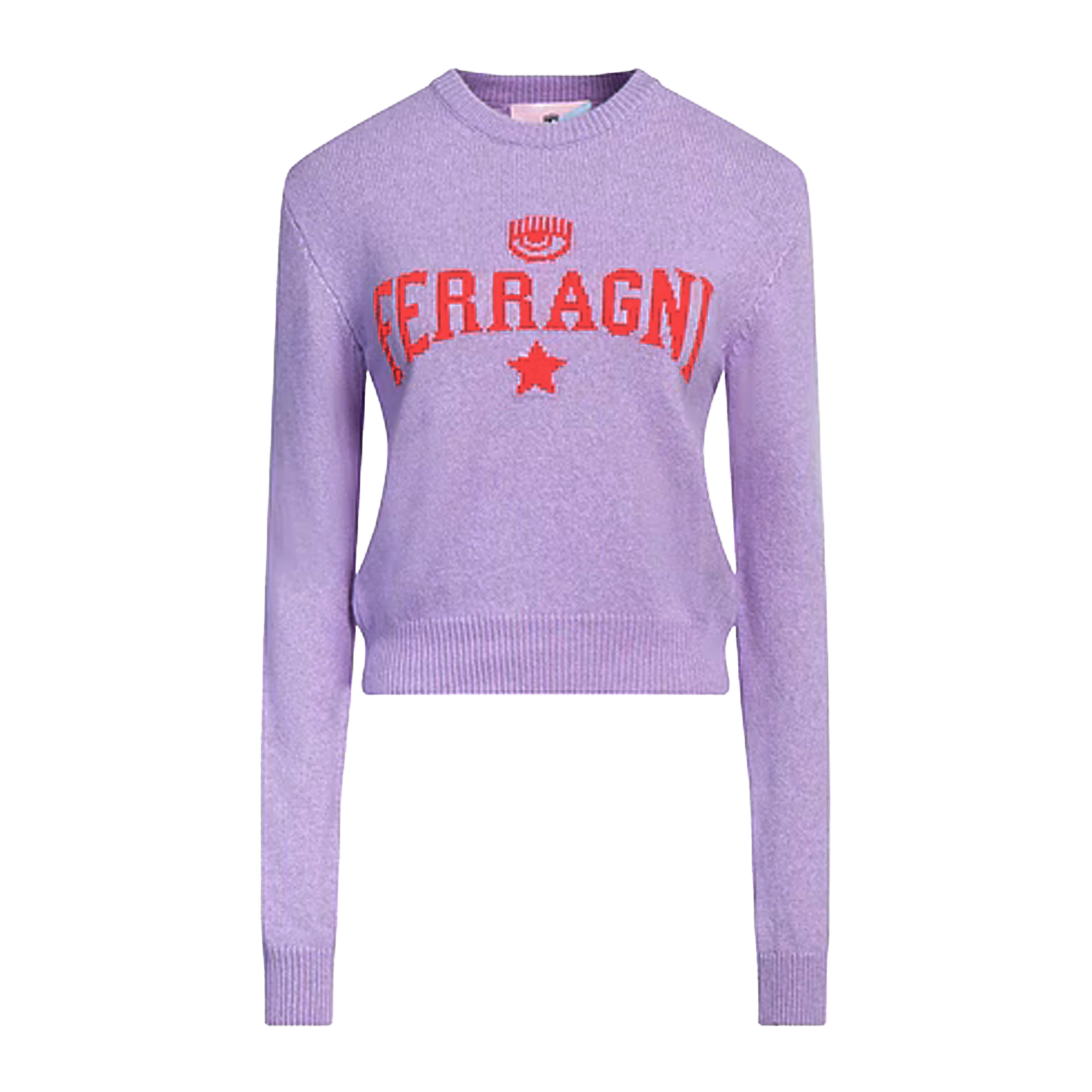 Buzo Lila Chiara Ferragni Star Logo