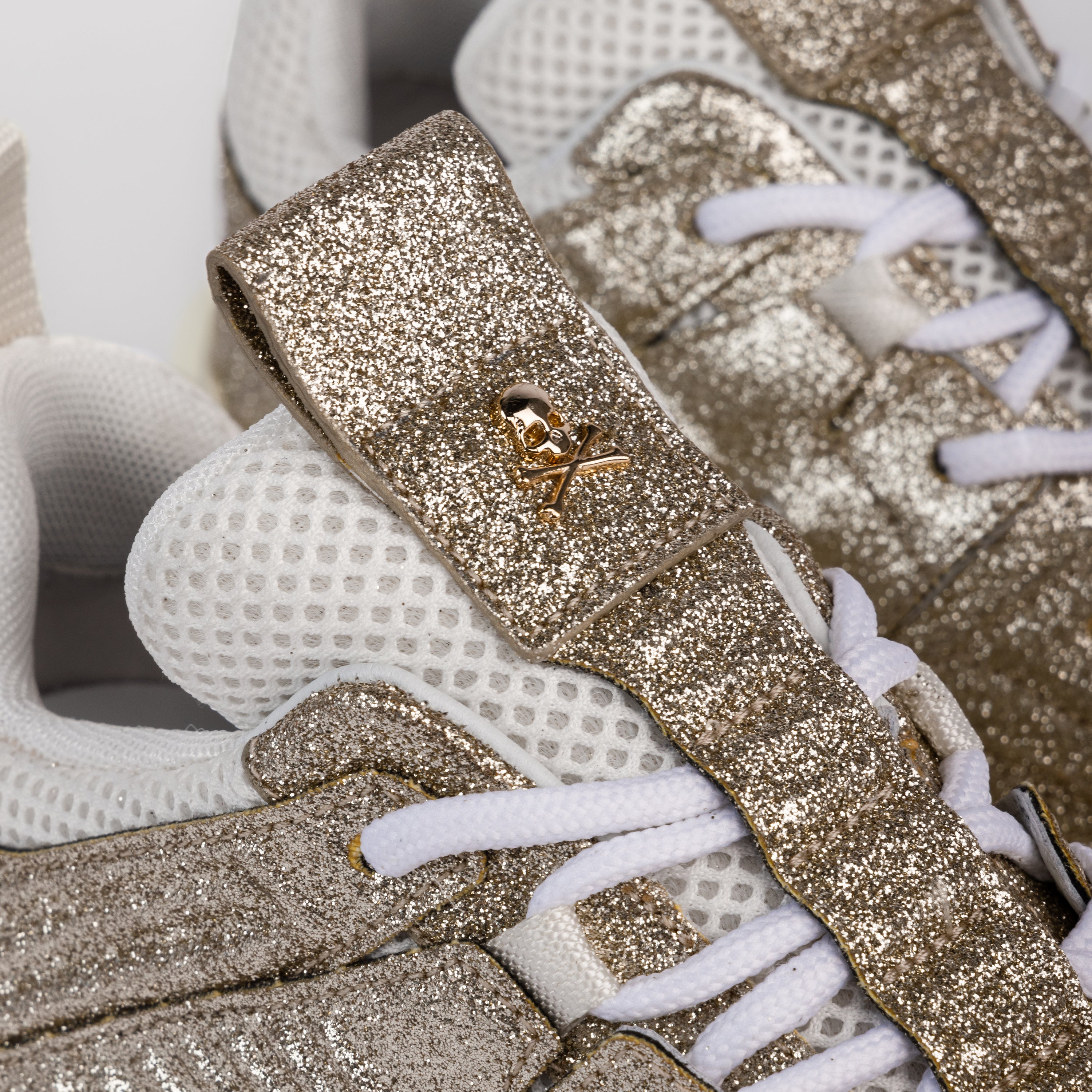 Sneakers Dorados Philipp Plein Glitter