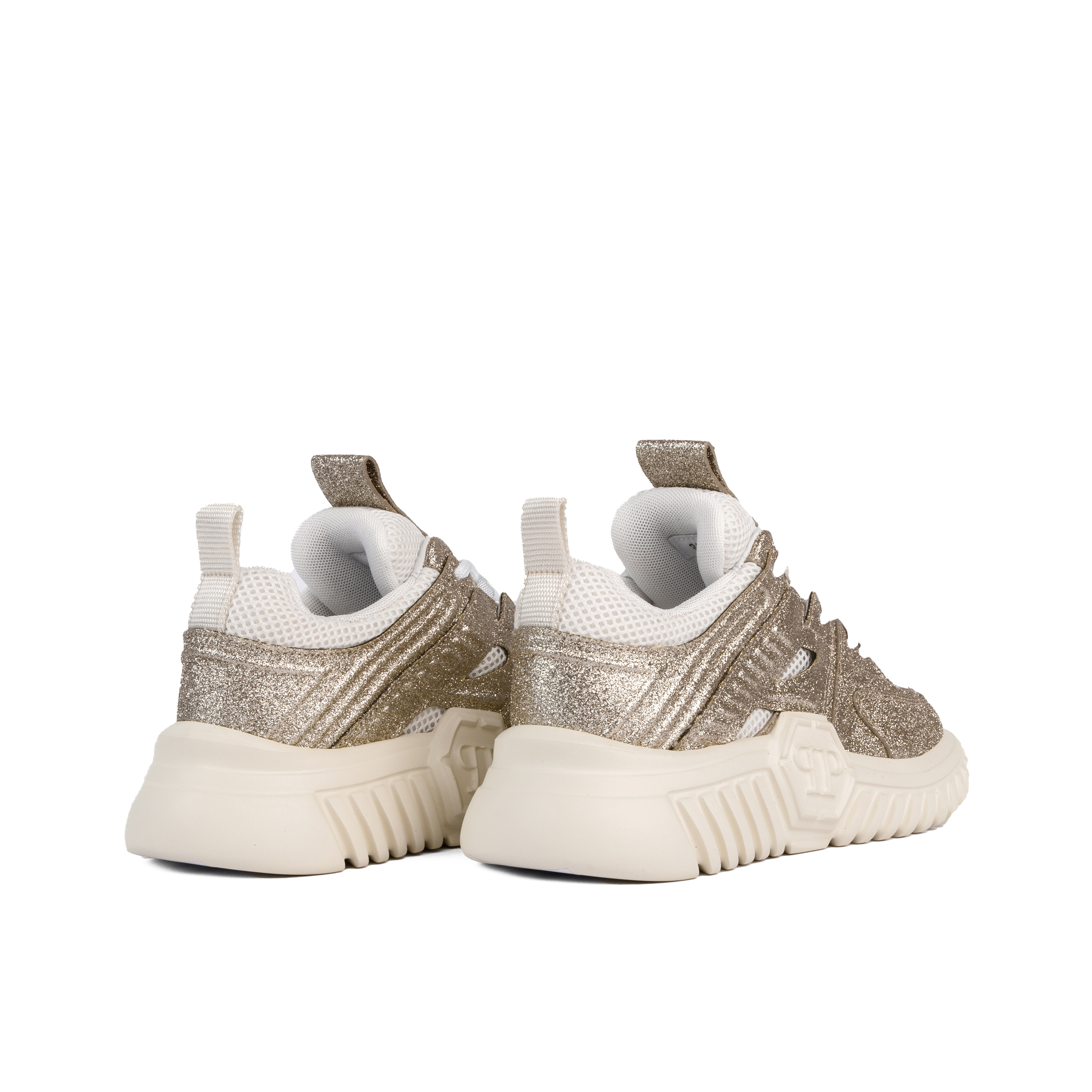 Sneakers Dorados Philipp Plein Glitter