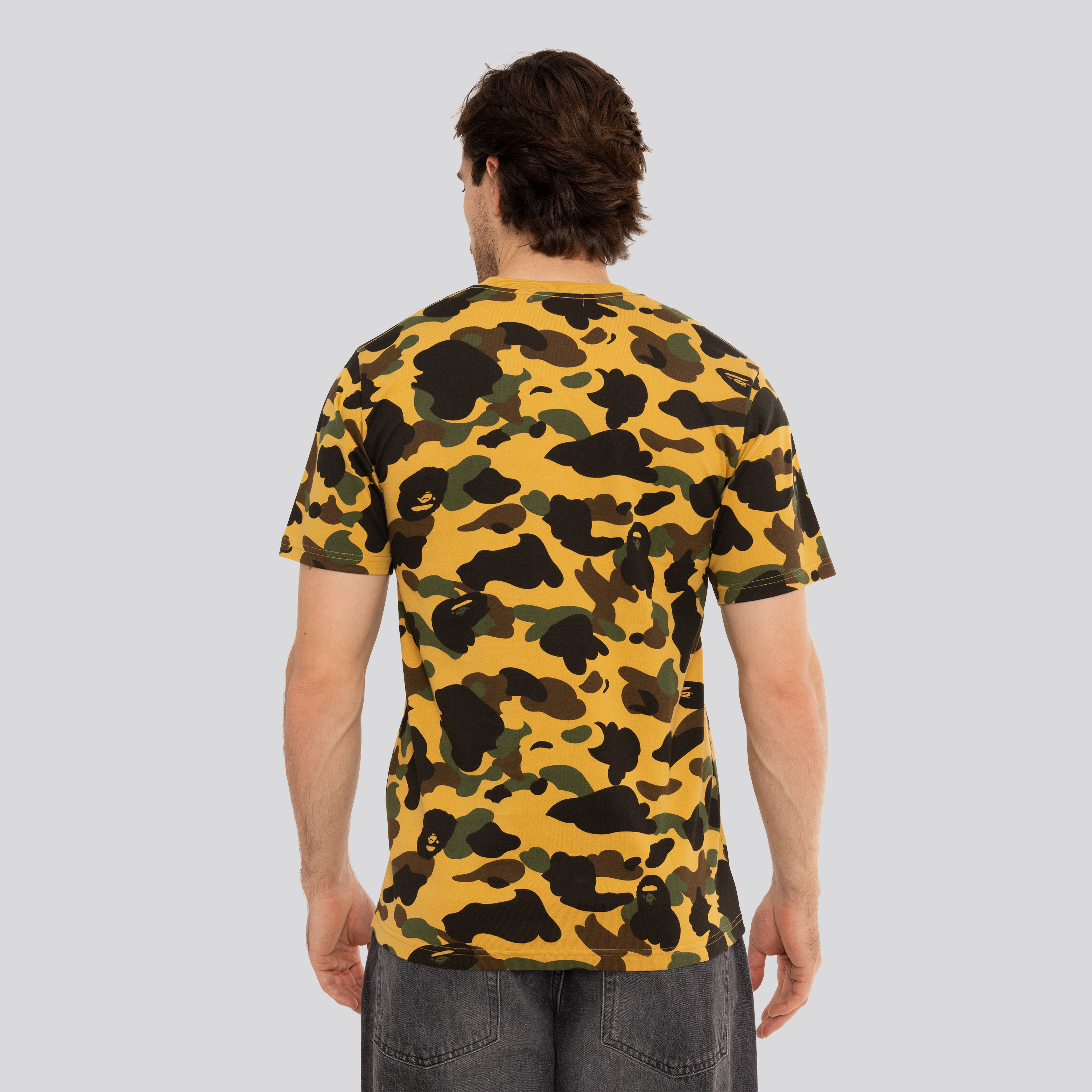 Camiseta Amarillo BAPE 1st Camo College