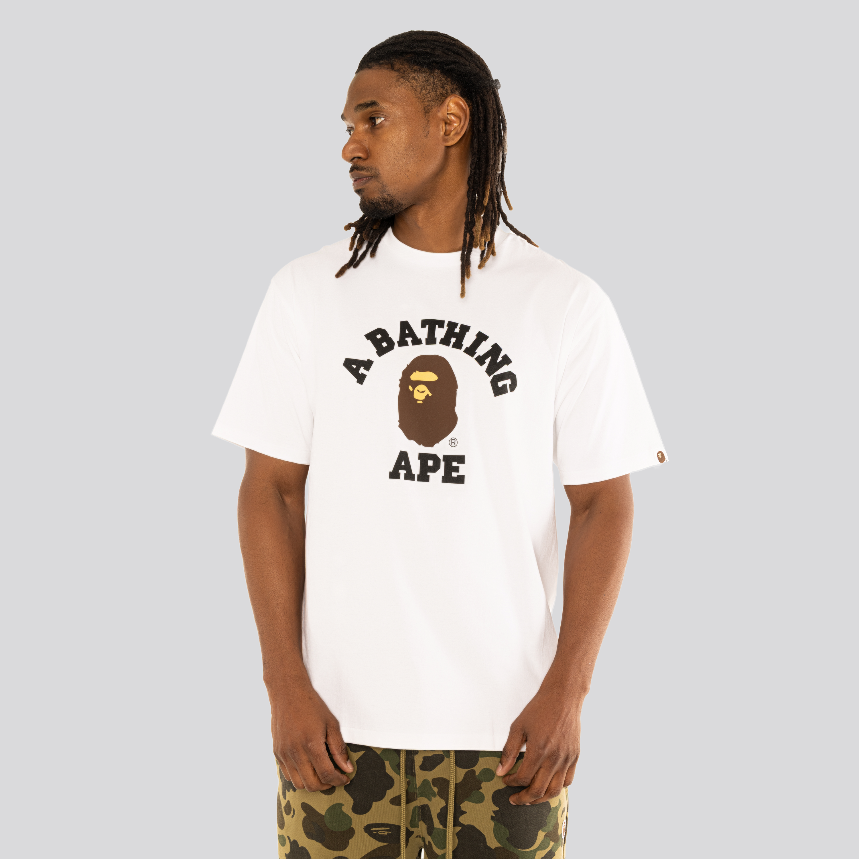 Camiseta Blanca BAPE Ape College