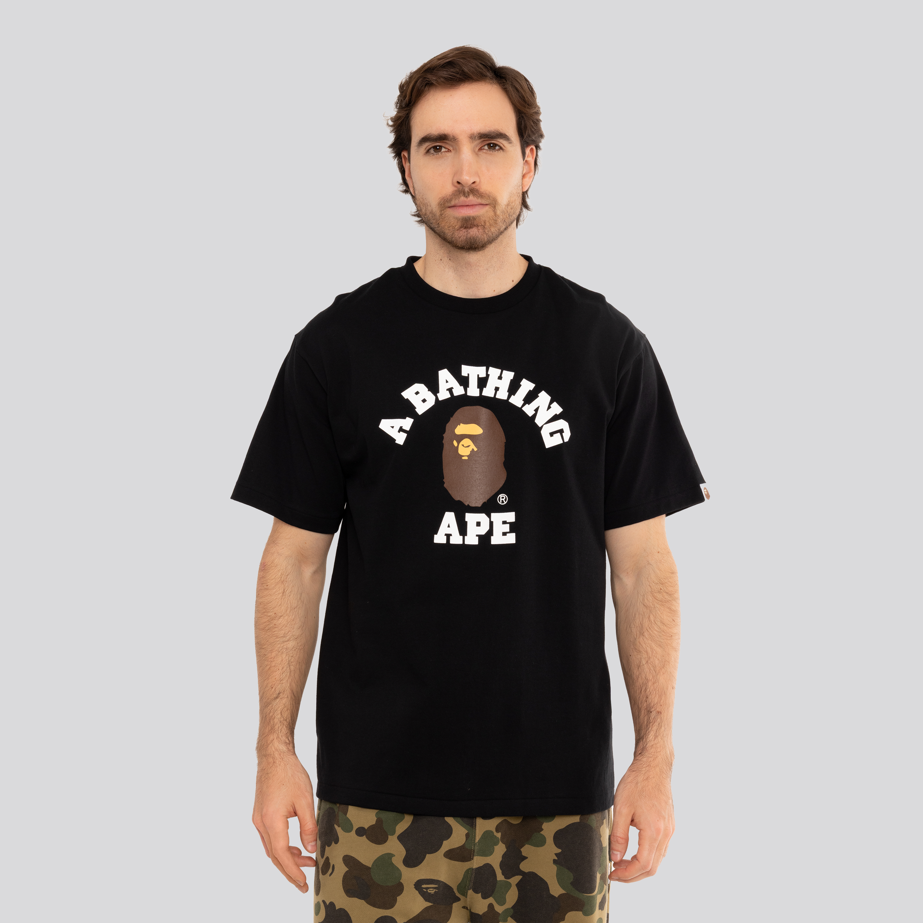Camiseta Negra BAPE Ape College