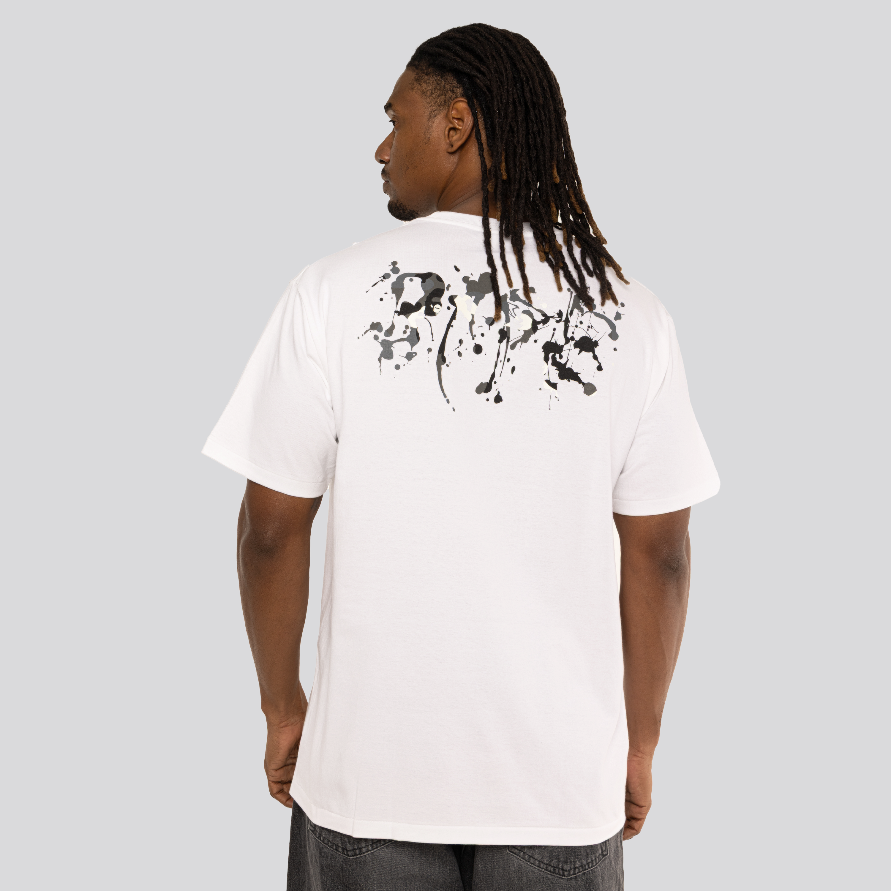 Camiseta Blanca BAPE City Camo Painting Ape Head