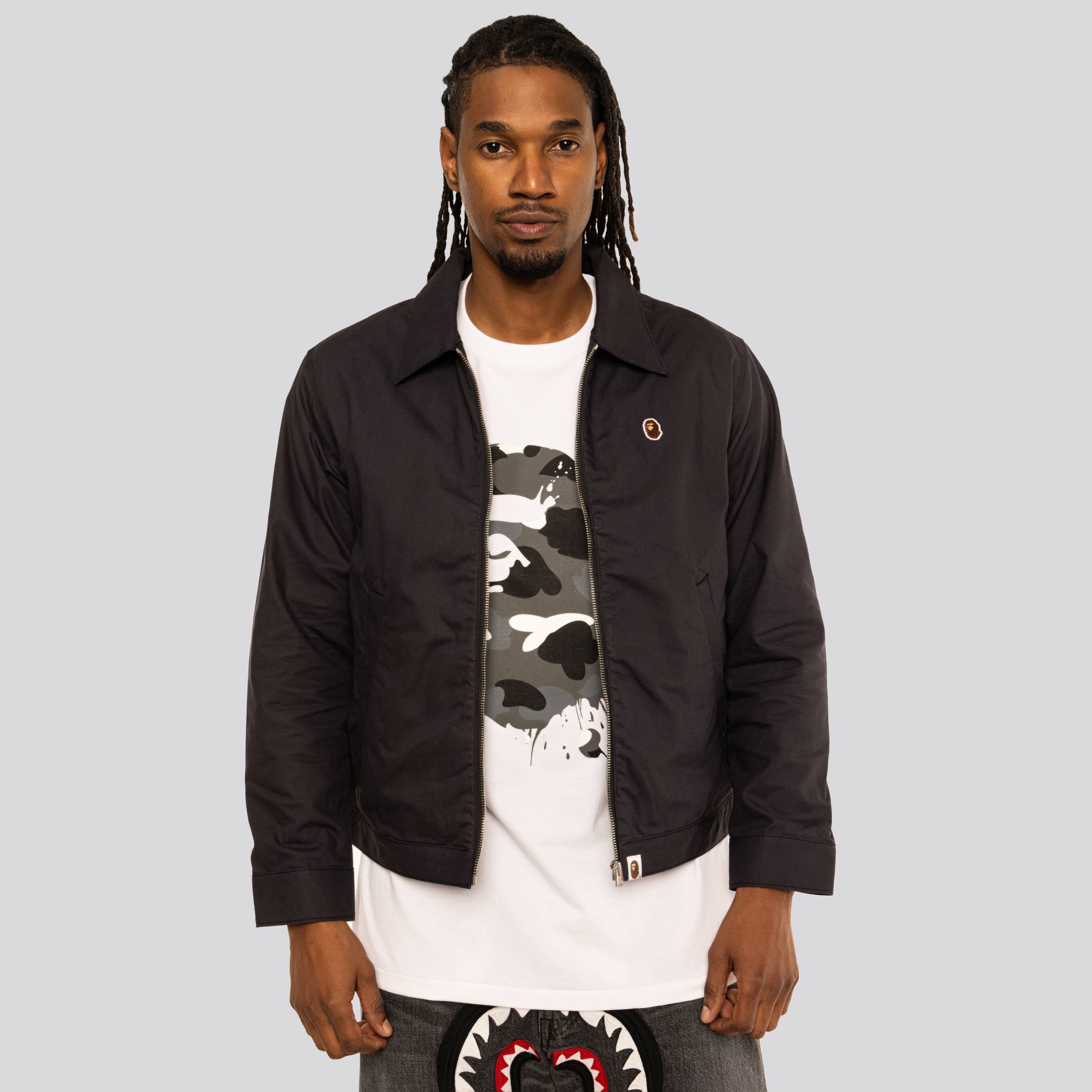 Chaqueta Charcoal BAPE Work