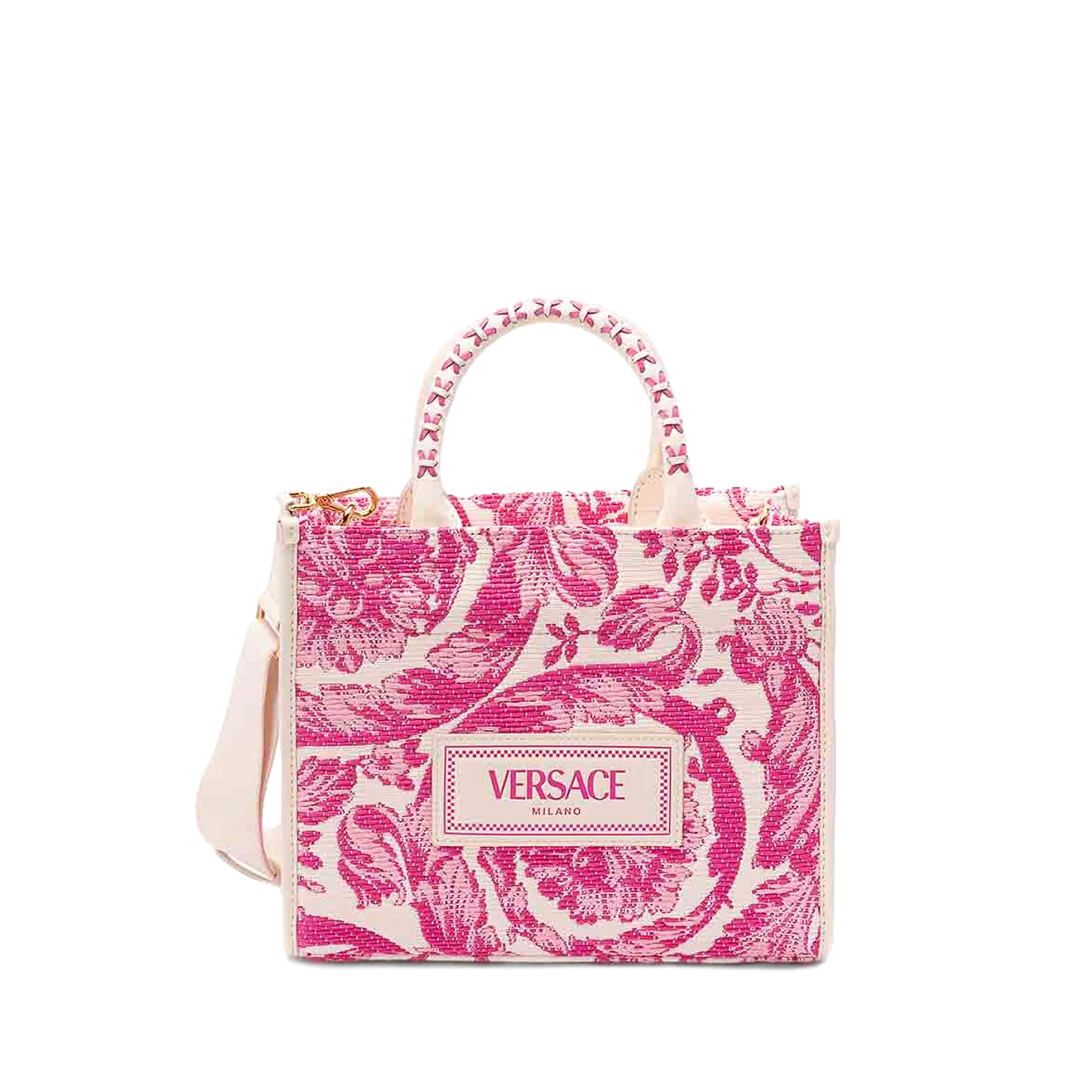 Cartera Rosado Versace Milano