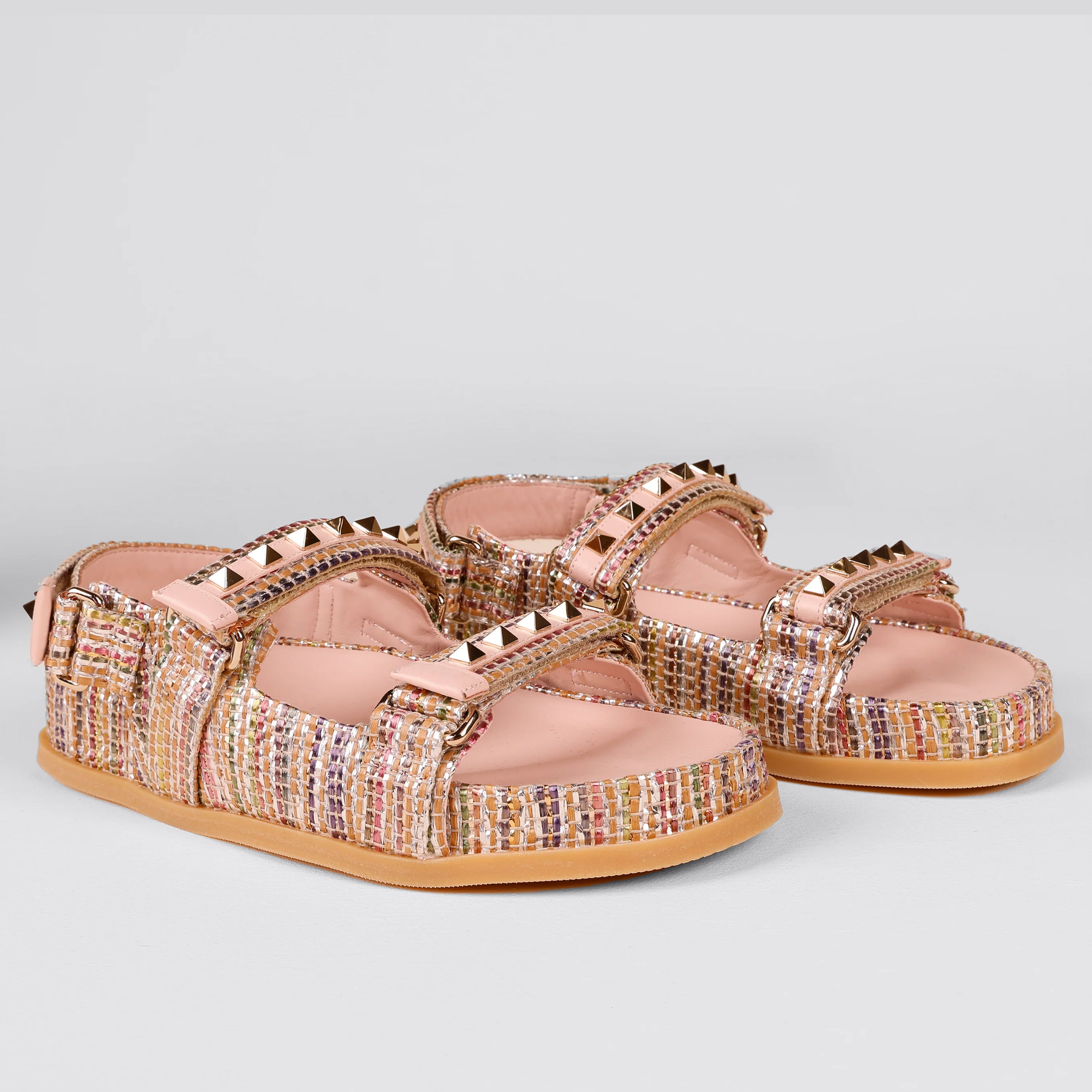 Sandalias Multicolor Valentino Rockstuds