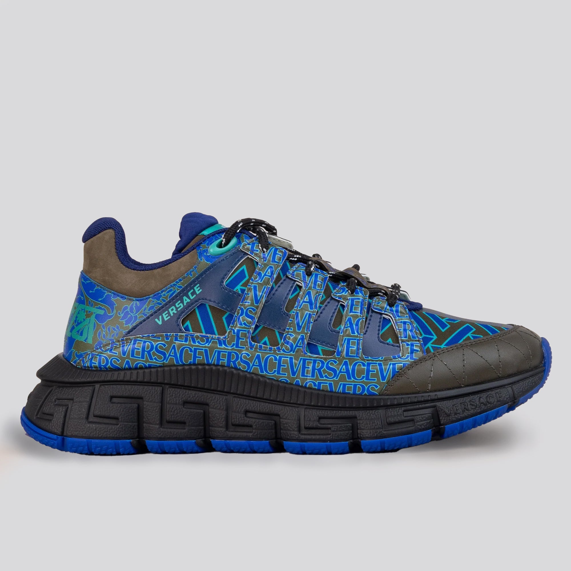 Sneakers Azul Azul Versace Trigreca
