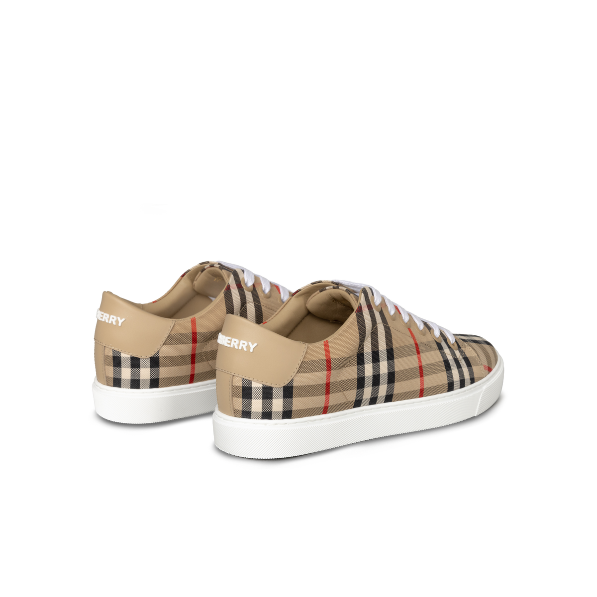 Sneakers Beige Burberry Vintage Check