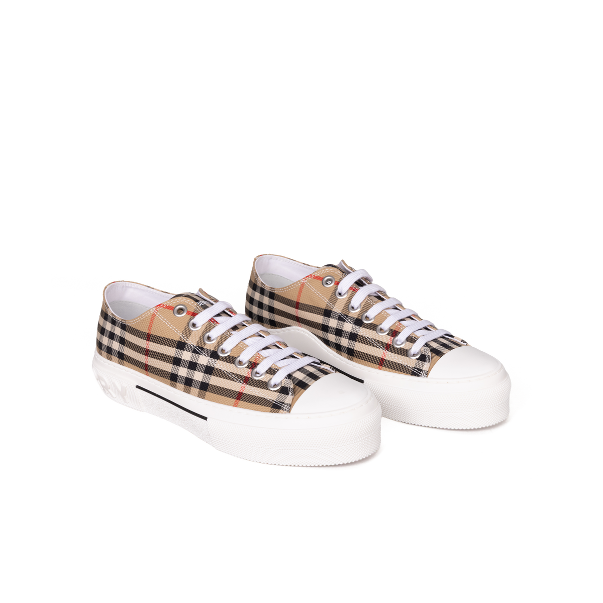 Sneakers Beige Burberry Vintage Check