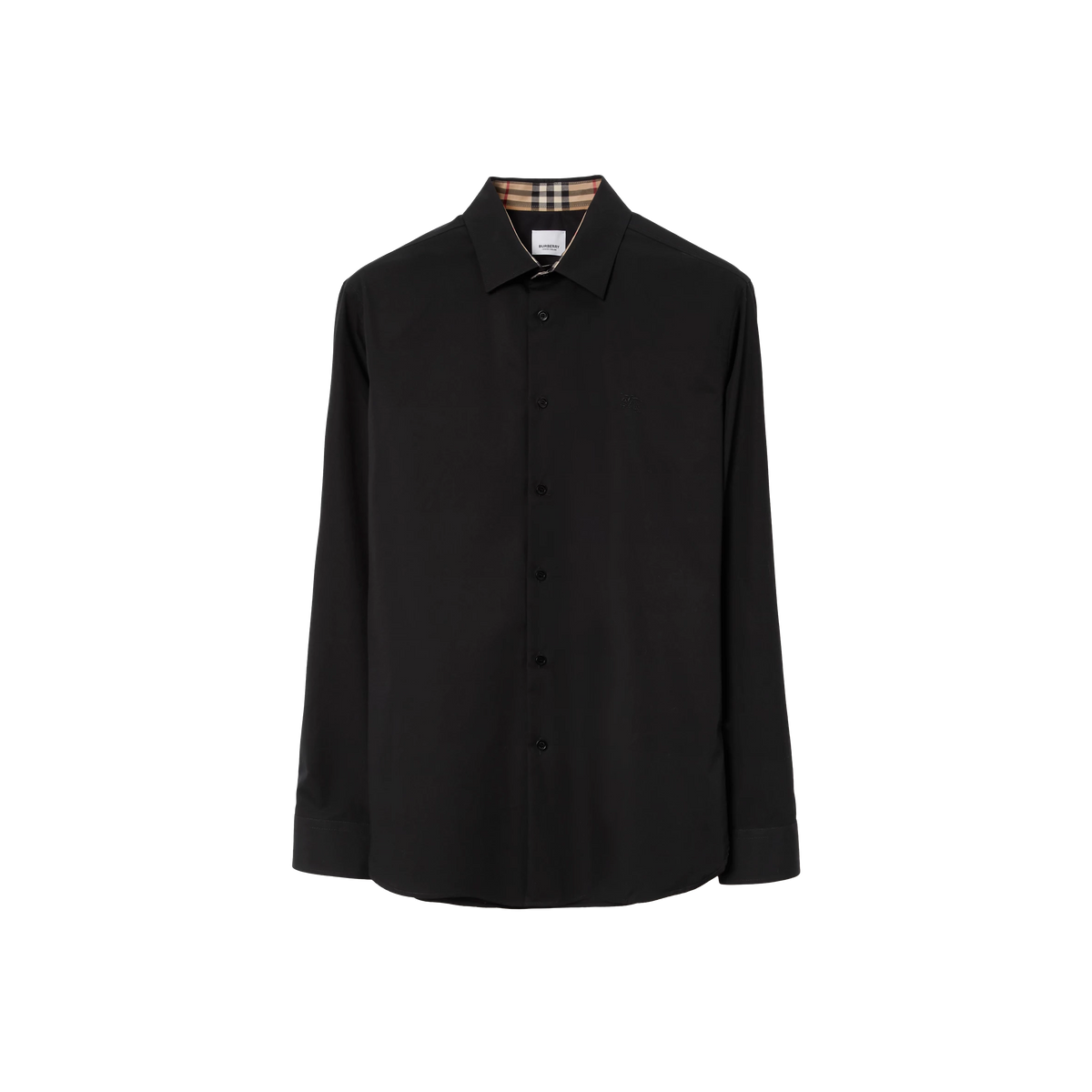 Camisa Negra Burberry Equestrian Knight