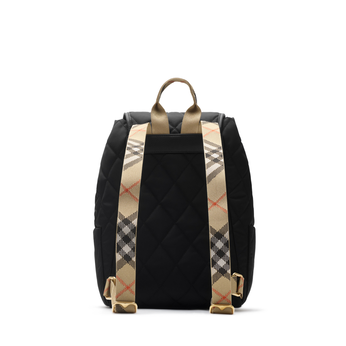 Mochila Negra Burberry Horseshoe