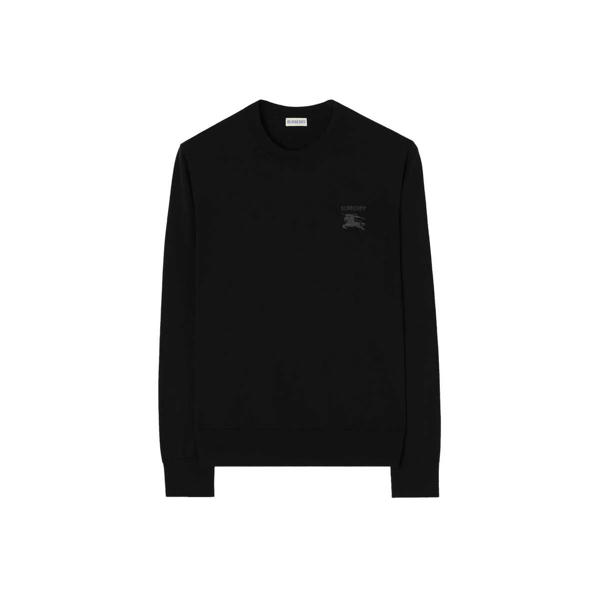 Buzo Negro Burberry Wool