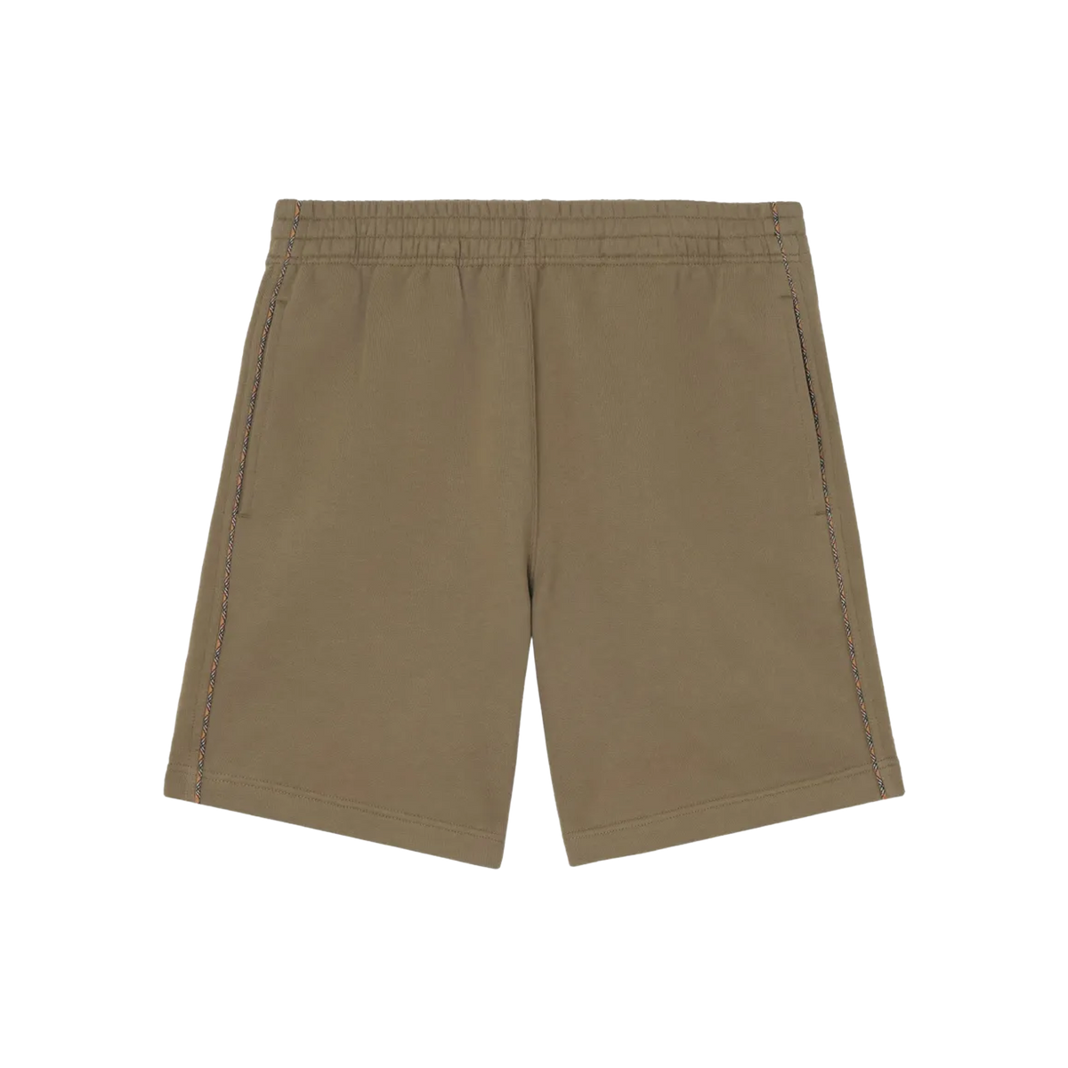 Short Verde Burberry Check Piping