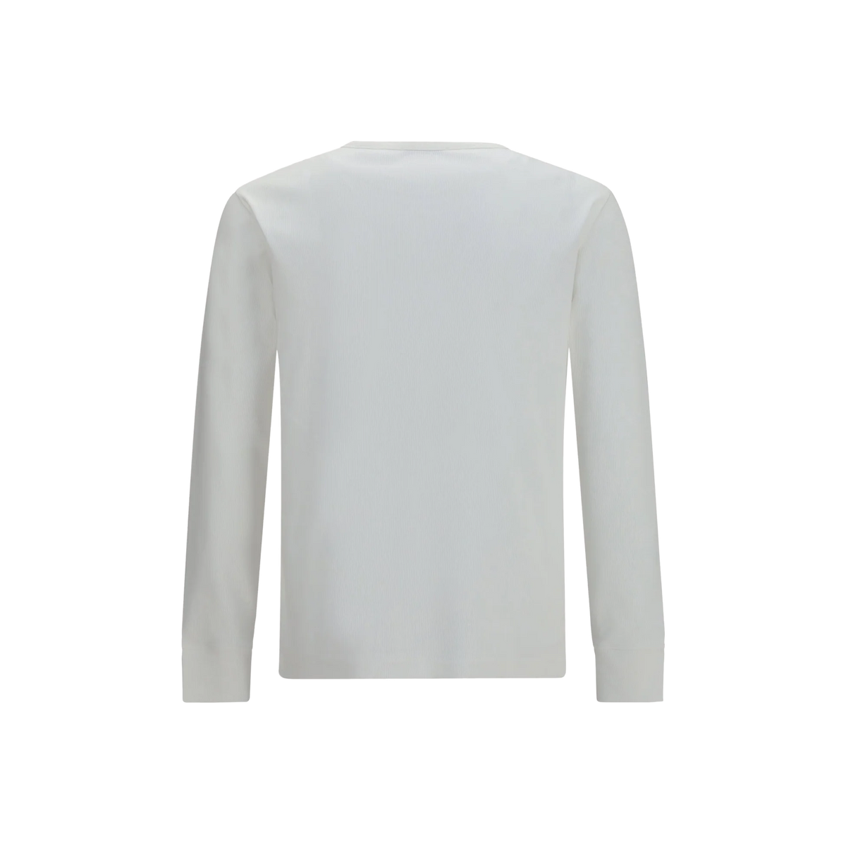 Camiseta Blanca Burberry Henley Manga Larga