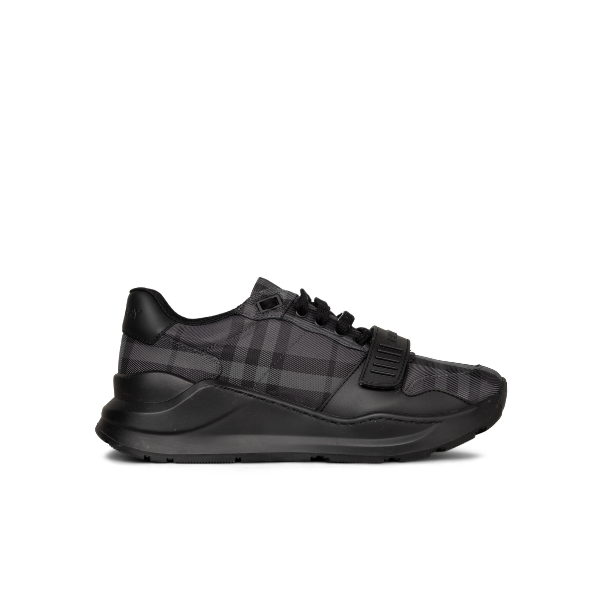 Sneakers Grises Burberry Check TNR