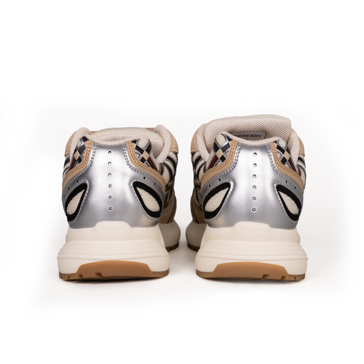 Sneakers Beige Burberry Eclipse Runner