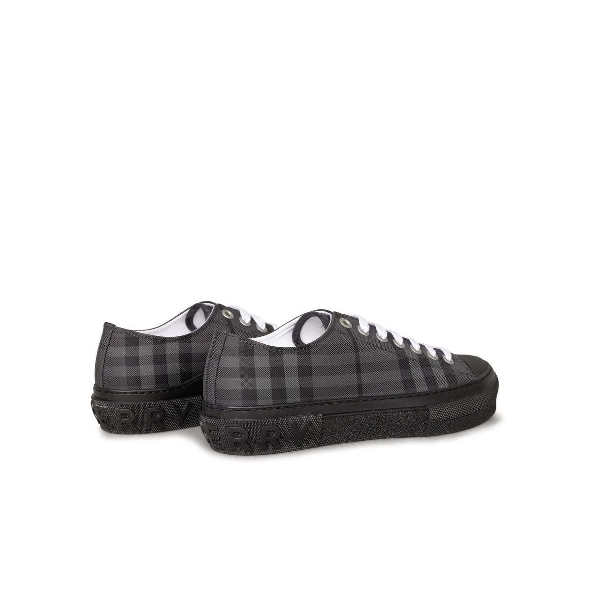 Sneakers Negros - Grises Burberry Vintage Check