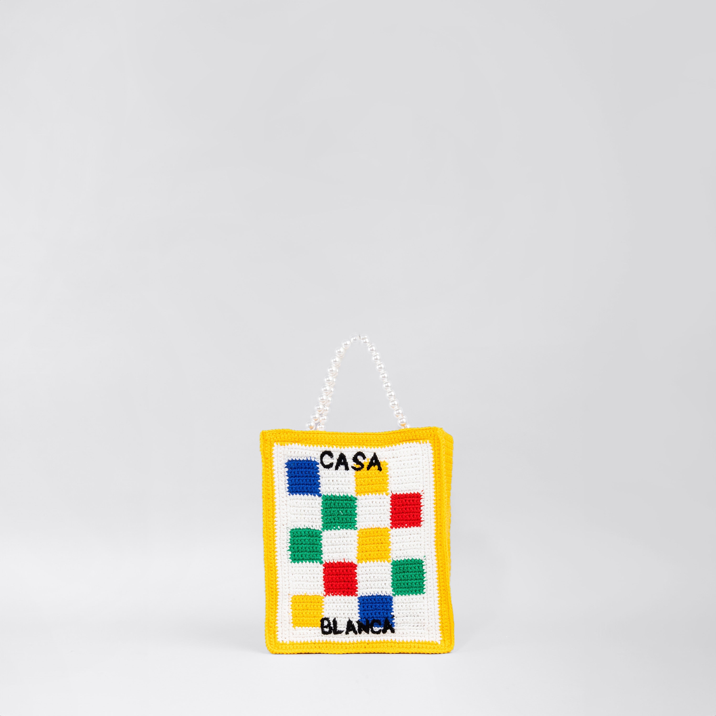 Cartera Multicolor Casablanca Mini Crochet